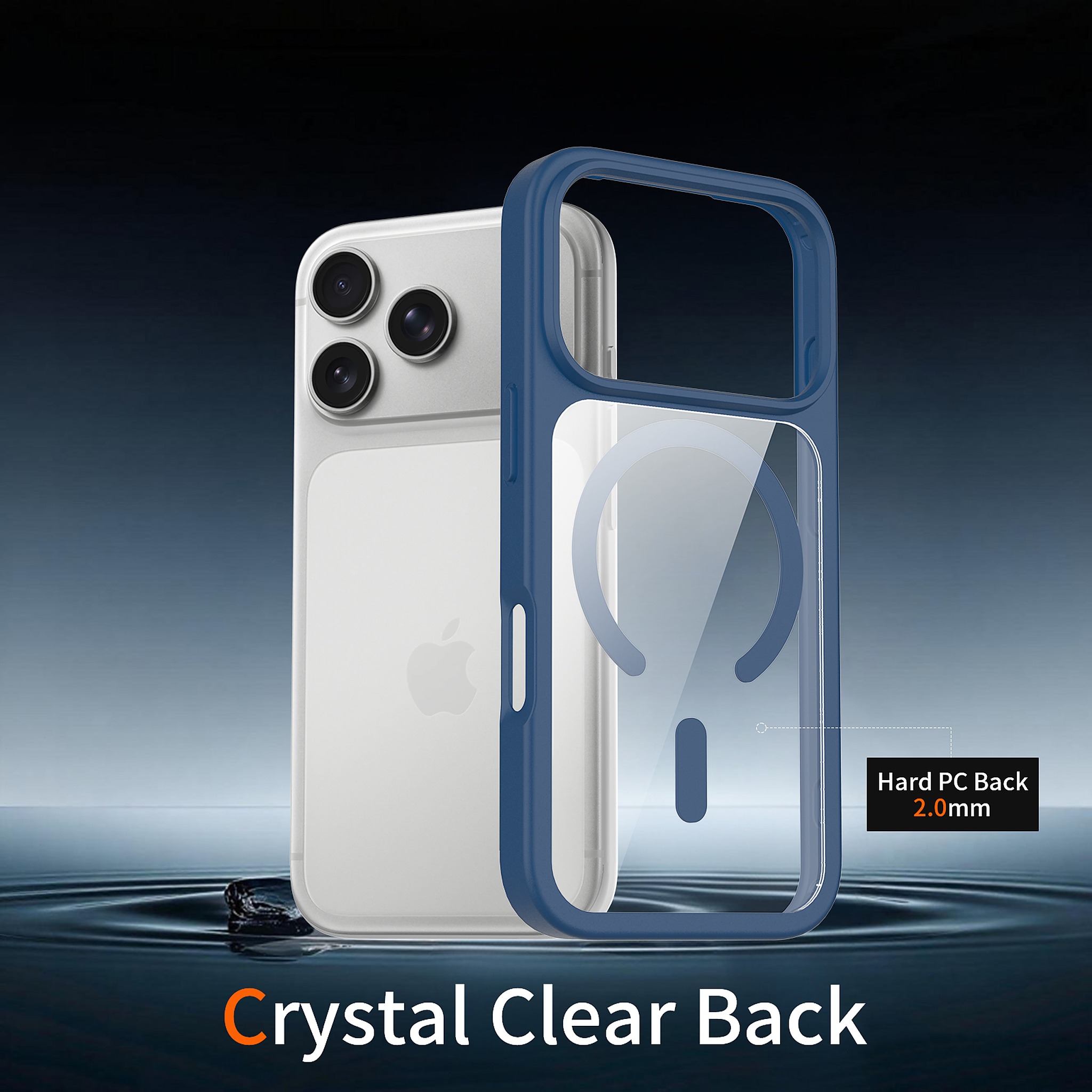 SendaFit Clear Two-in-One MagSafe Case for iPhone 17 Pro & 18 Pro detail 16