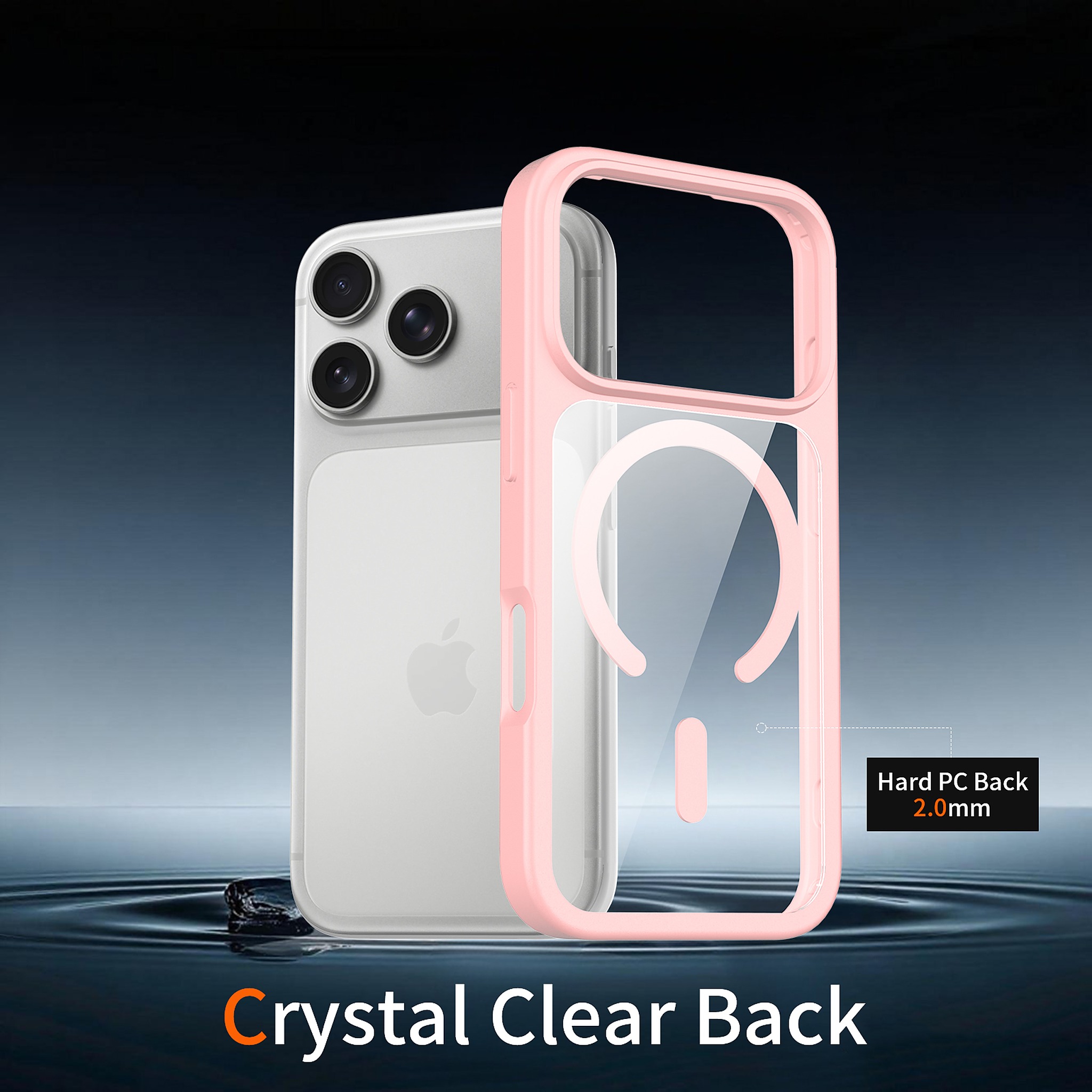 SendaFit Clear Two-in-One MagSafe Case for iPhone 17 Pro & 18 Pro detail 23