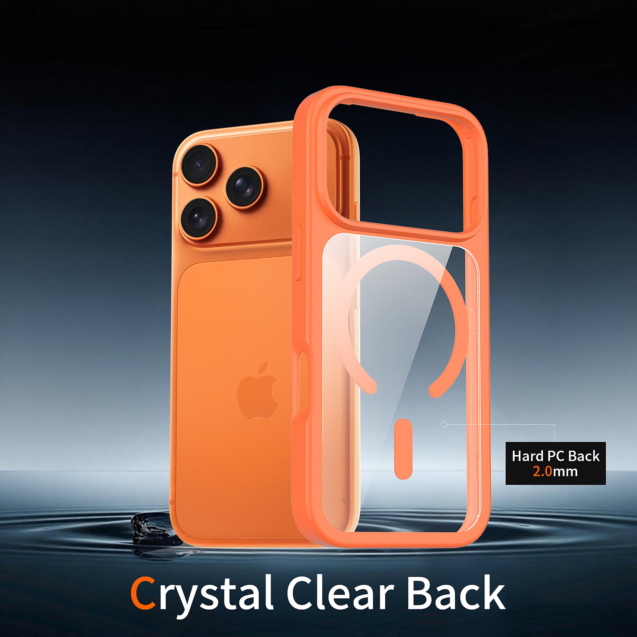 SendaFit Clear Two-in-One MagSafe Case for iPhone 17 Pro & 18 Pro detail 25