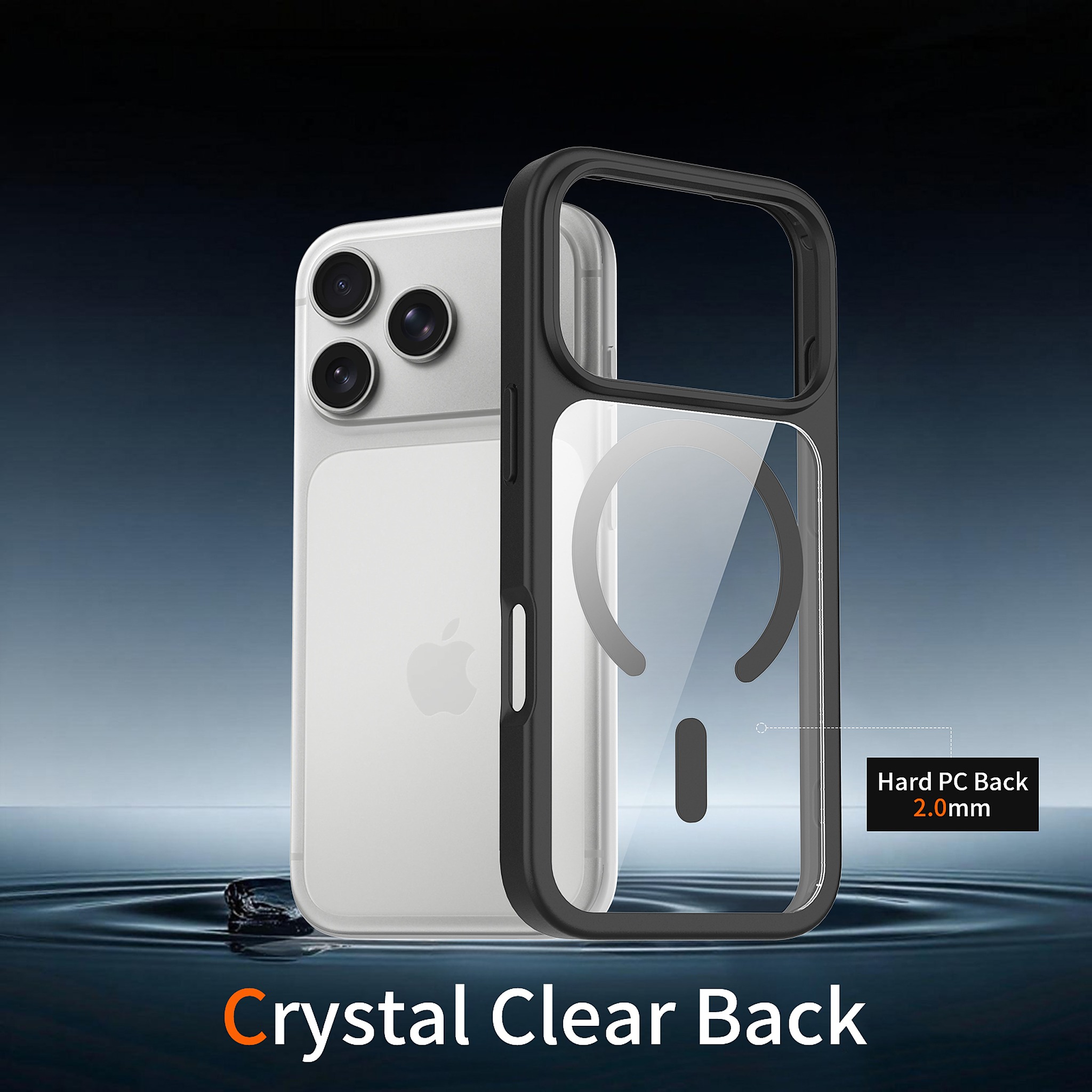 SendaFit Clear Two-in-One MagSafe Case for iPhone 17 Pro & 18 Pro detail 30