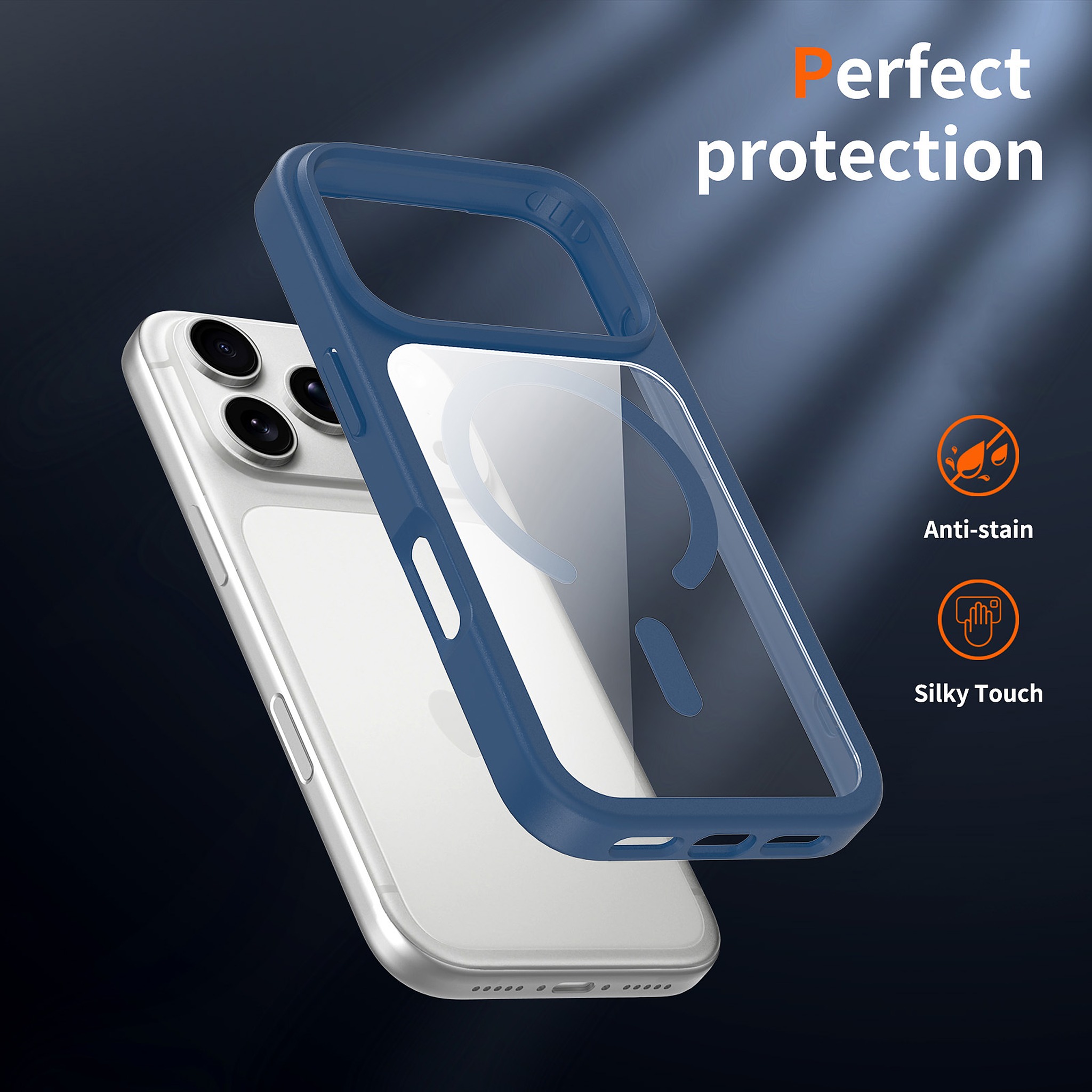 SendaFit Clear Two-in-One MagSafe Case for iPhone 17 Pro & 18 Pro detail 9
