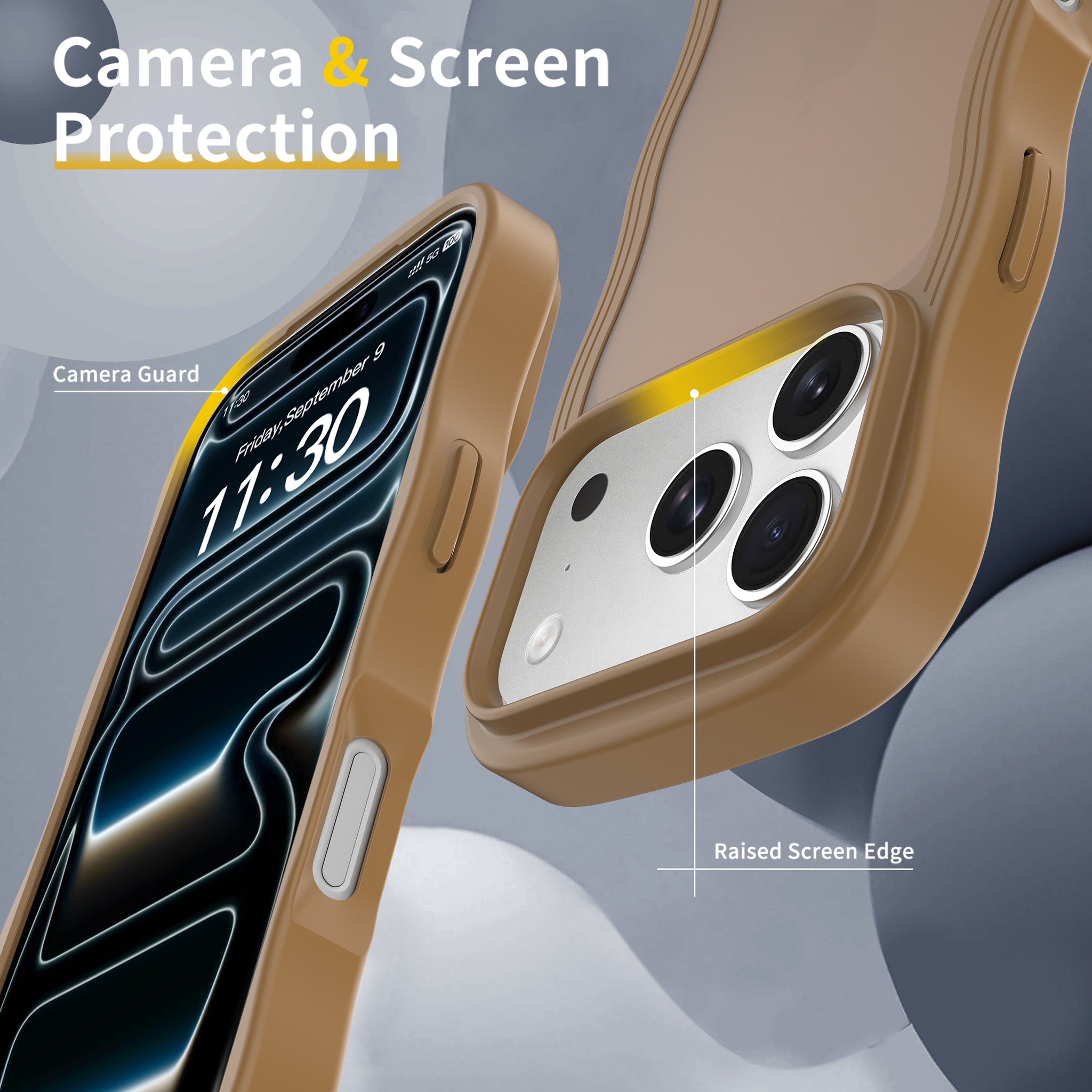 SendaFit Wavy Matte Two-in-One Case for iPhone 17 Pro & 18 Pro (041 Batch) detail 10