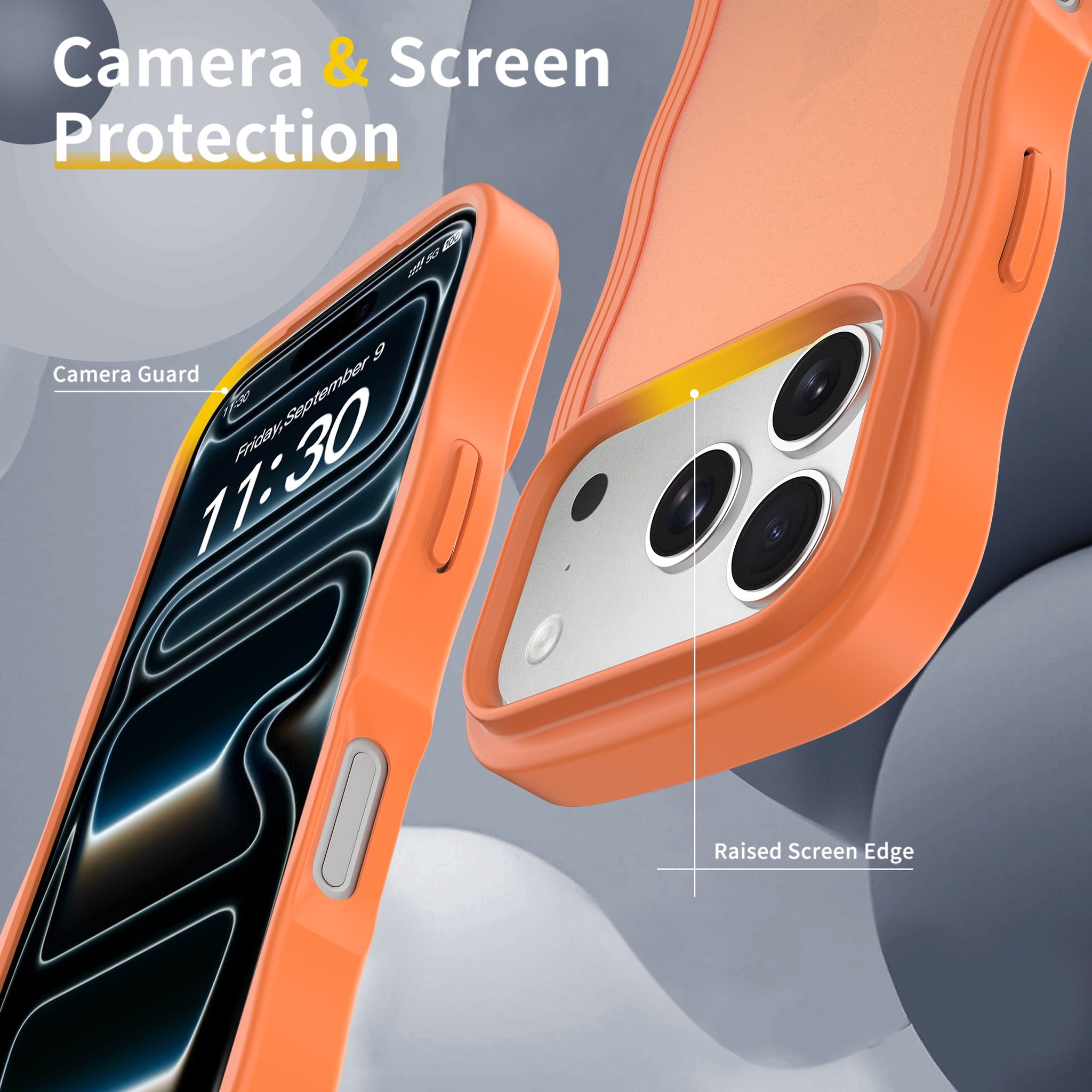 SendaFit Wavy Matte Two-in-One Case for iPhone 17 Pro & 18 Pro (041 Batch) detail 12