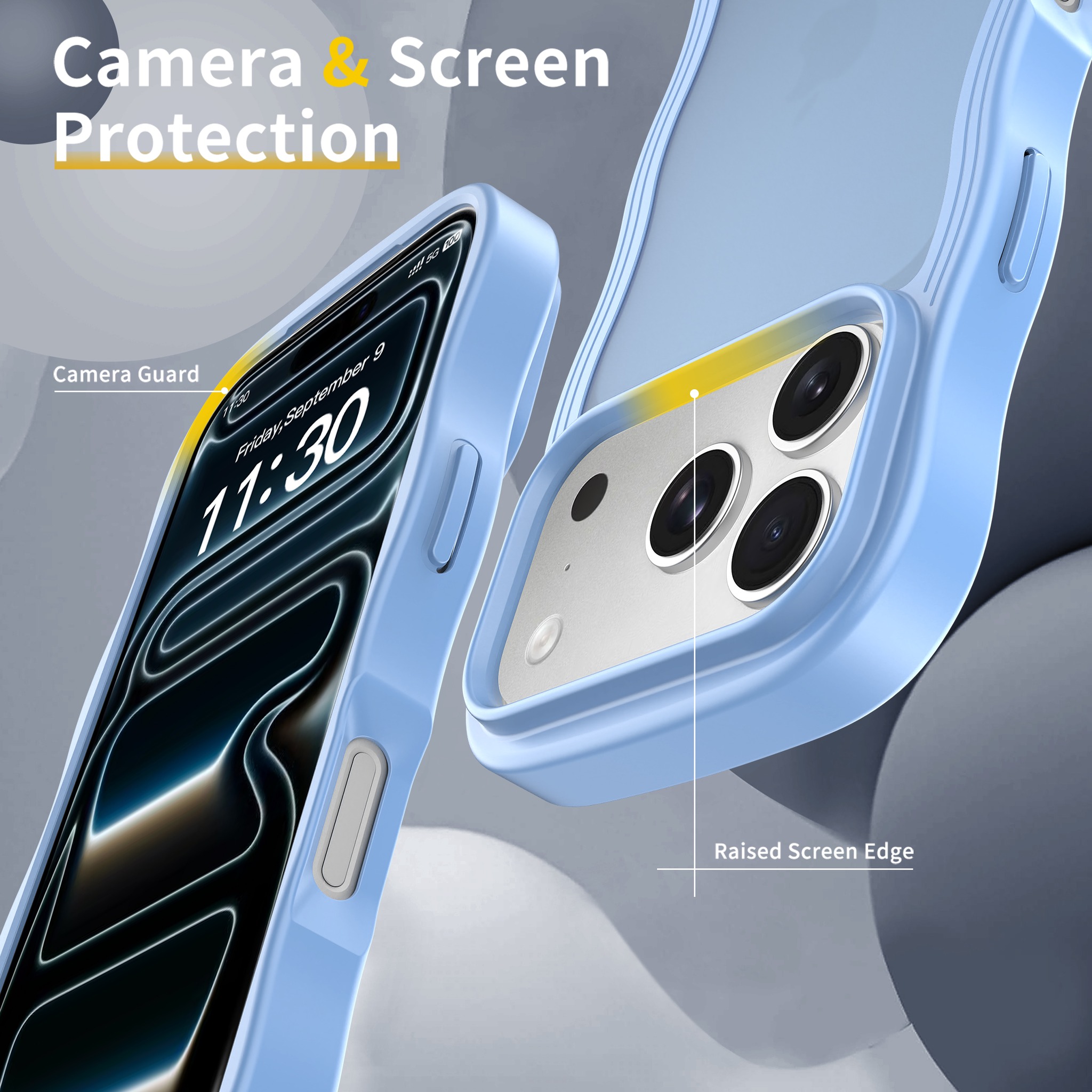 SendaFit Wavy Matte Two-in-One Case for iPhone 17 Pro & 18 Pro (041 Batch) detail 14