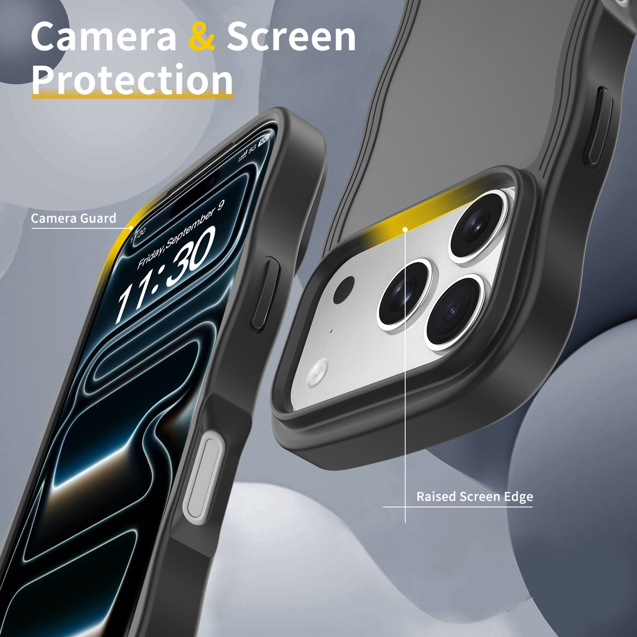 SendaFit Wavy Matte Two-in-One Case for iPhone 17 Pro & 18 Pro (041 Batch) detail 15
