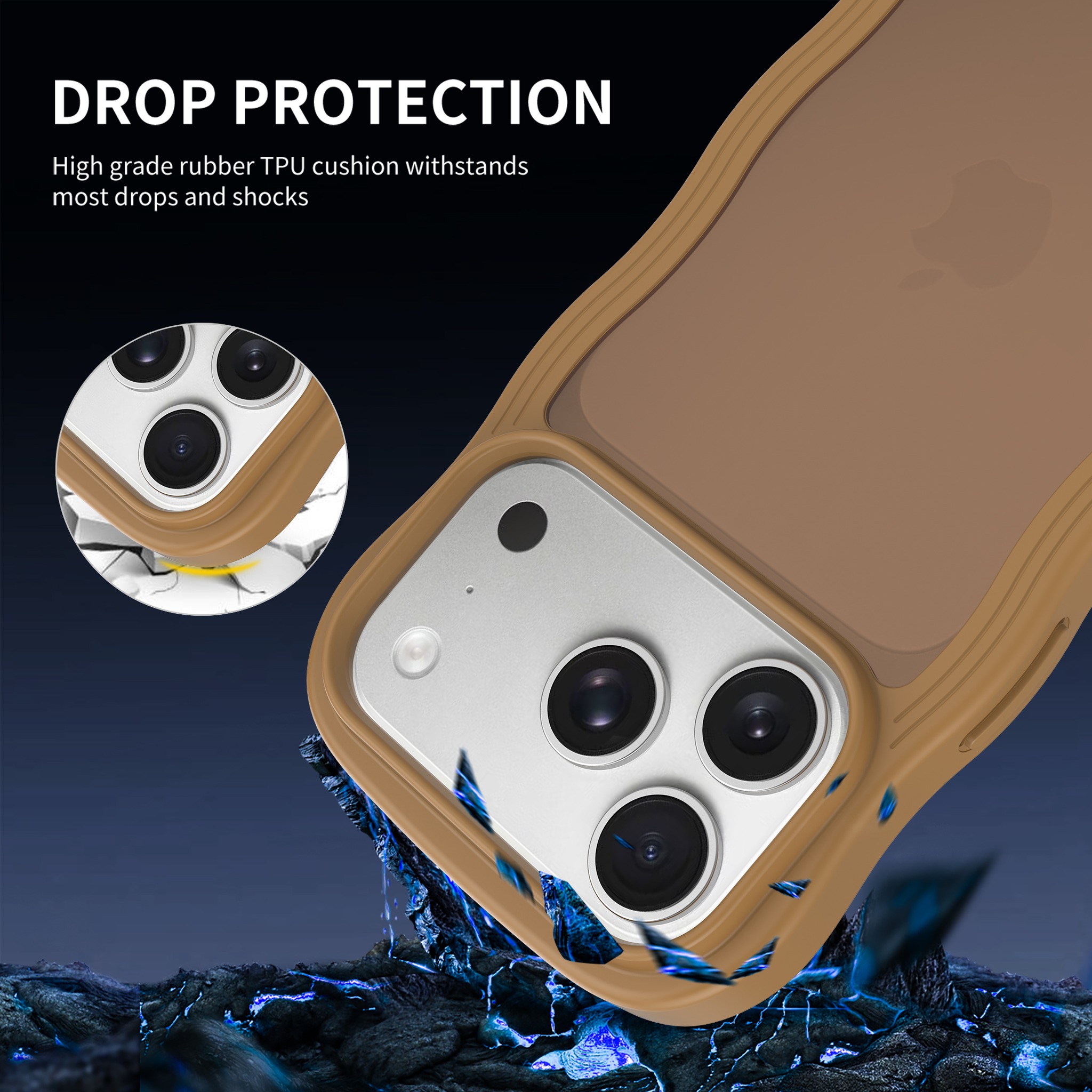 SendaFit Wavy Matte Two-in-One Case for iPhone 17 Pro & 18 Pro (041 Batch) detail 18