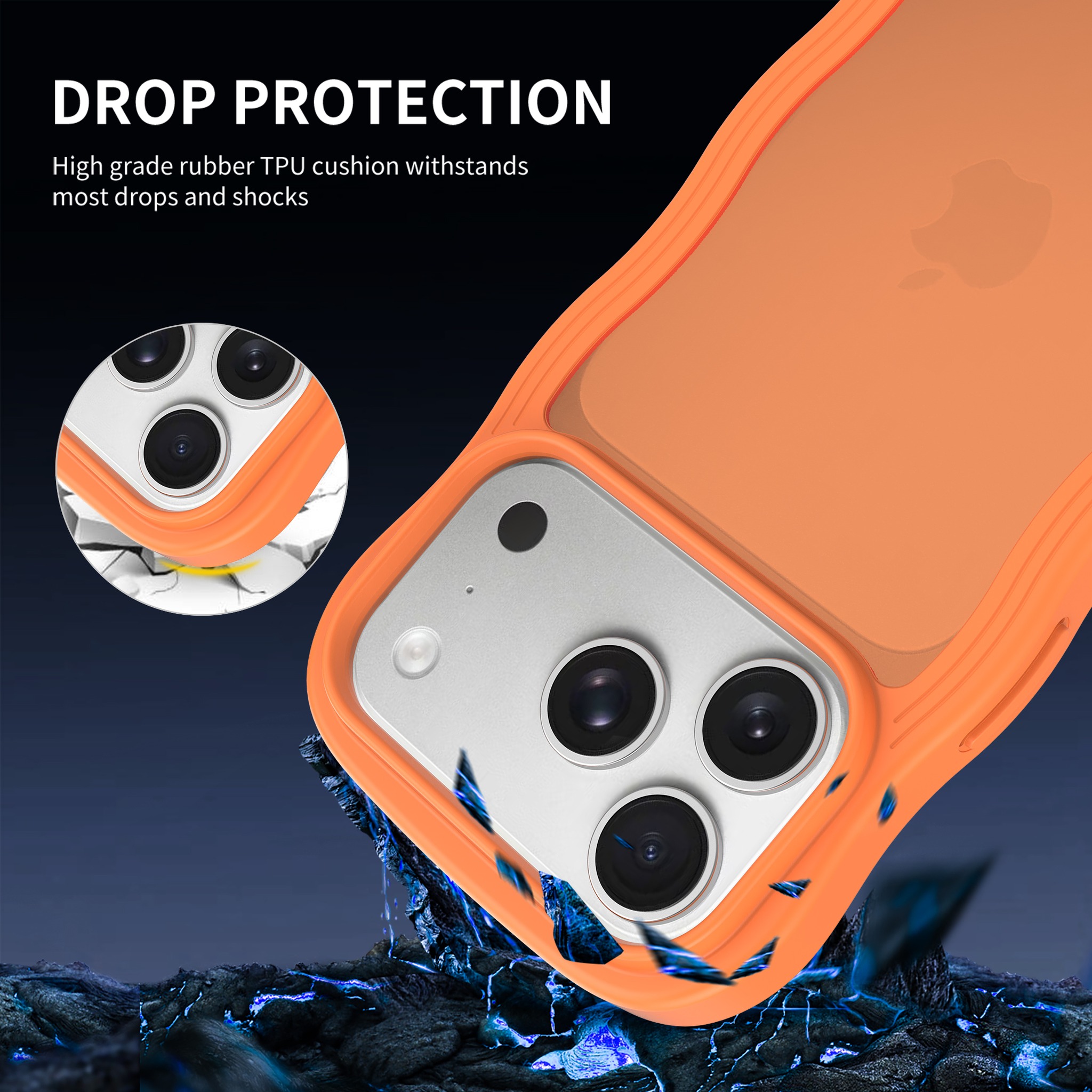 SendaFit Wavy Matte Two-in-One Case for iPhone 17 Pro & 18 Pro (041 Batch) detail 20