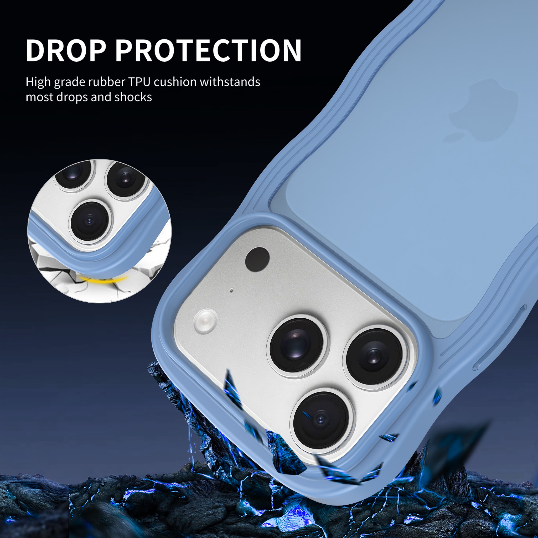 SendaFit Wavy Matte Two-in-One Case for iPhone 17 Pro & 18 Pro (041 Batch) detail 22