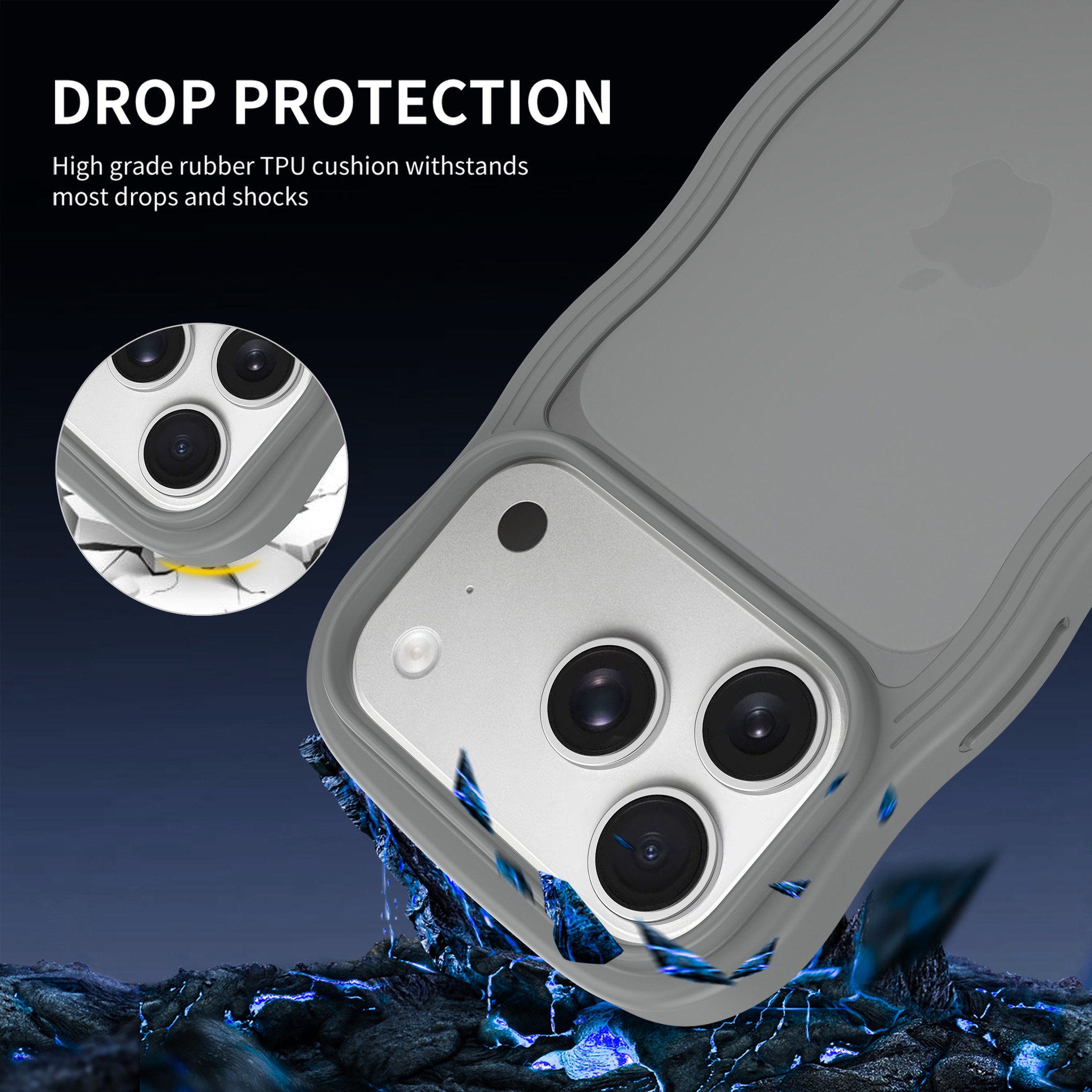 SendaFit Wavy Matte Two-in-One Case for iPhone 17 Pro & 18 Pro (041 Batch) detail 24