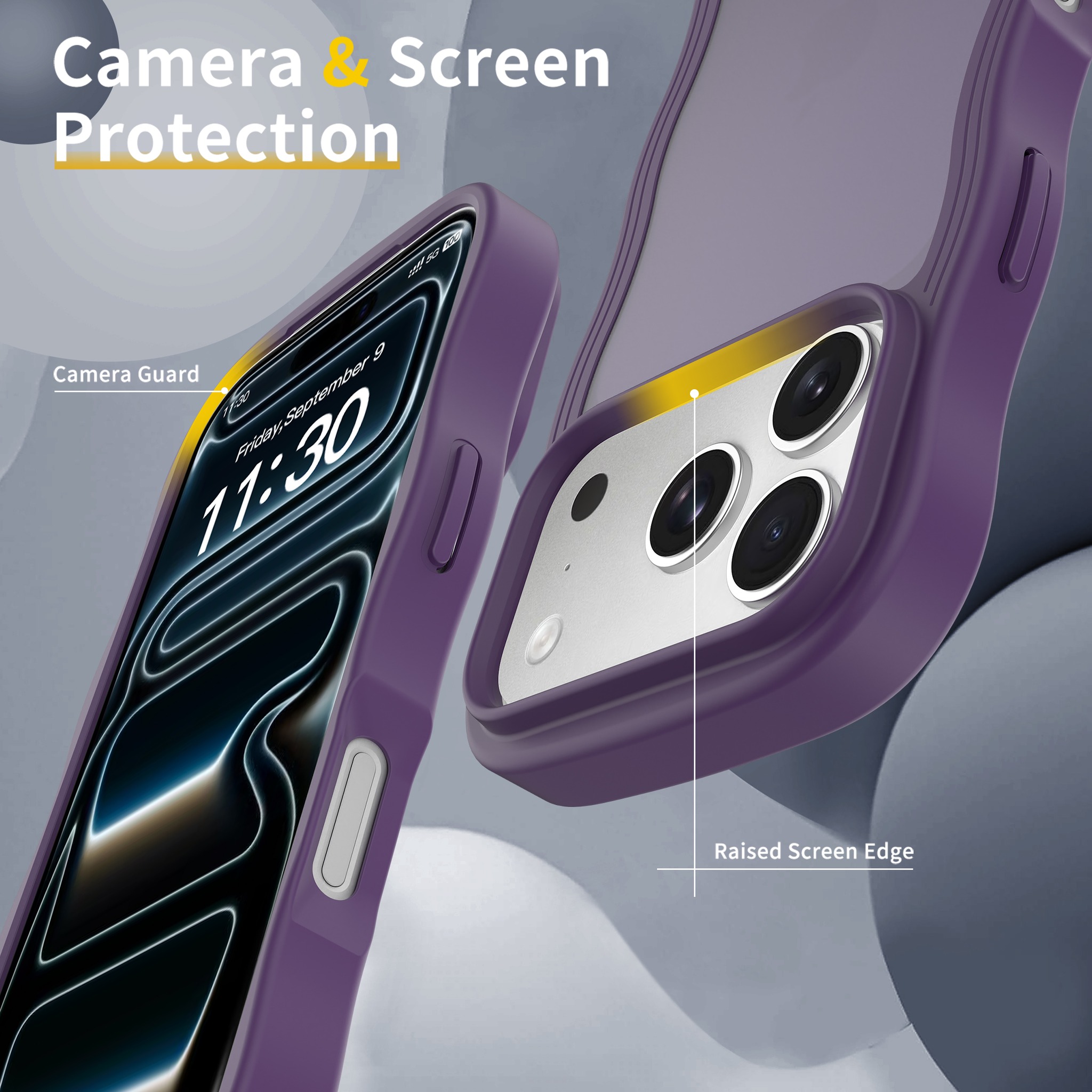 SendaFit Wavy Matte Two-in-One Case for iPhone 17 Pro & 18 Pro (041 Batch) detail 9