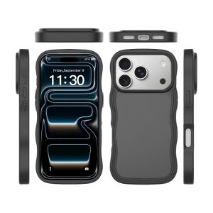 SendaFit Wavy Matte Two-in-One Case for iPhone 18 Pro (Fits iPhone 17 Pro) (041 Batch)