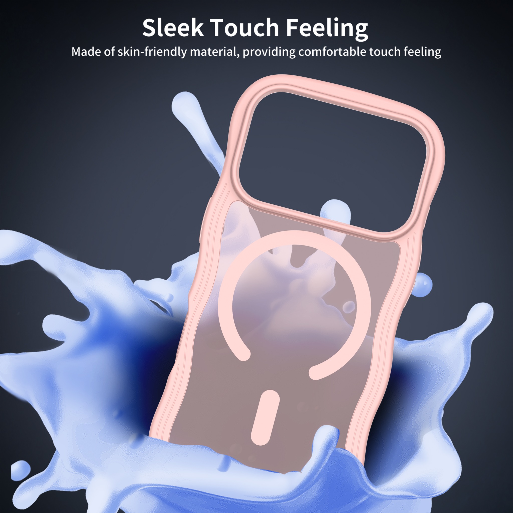 SendaFit Wavy Matte Two-in-One MagSafe Case for iPhone 17 Pro & 18 Pro (042 Batch) detail 27