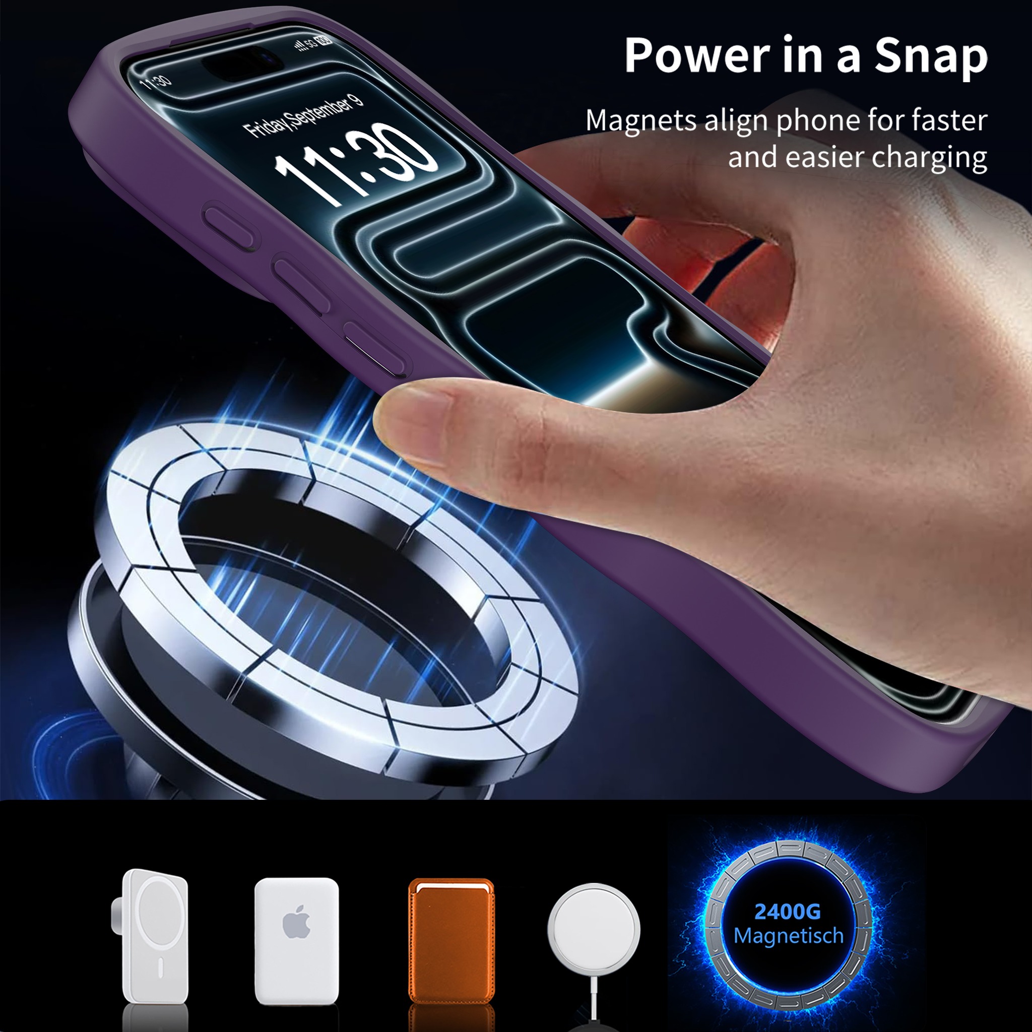 SendaFit Wavy Matte Two-in-One MagSafe Case for iPhone 17 Pro & 18 Pro (042 Batch) detail 33