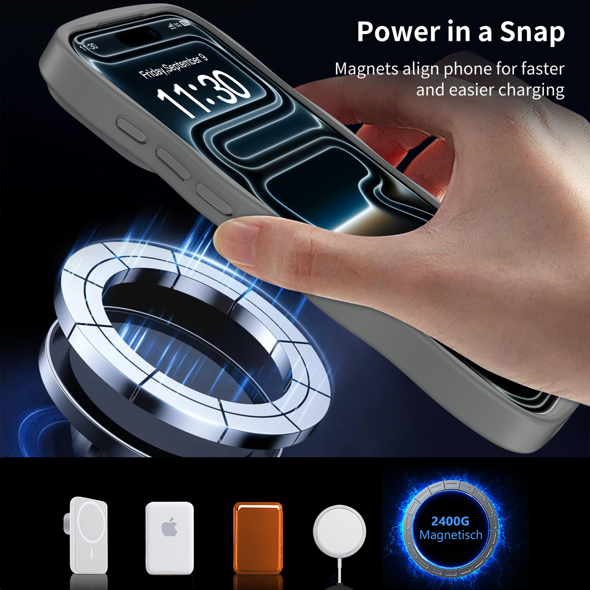 SendaFit Wavy Matte Two-in-One MagSafe Case for iPhone 17 Pro & 18 Pro (042 Batch) detail 39