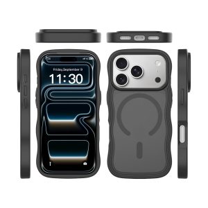 SendaFit Wavy Matte Two-in-One MagSafe Case for iPhone 18 Pro (Fits iPhone 17 Pro) (042 Batch)