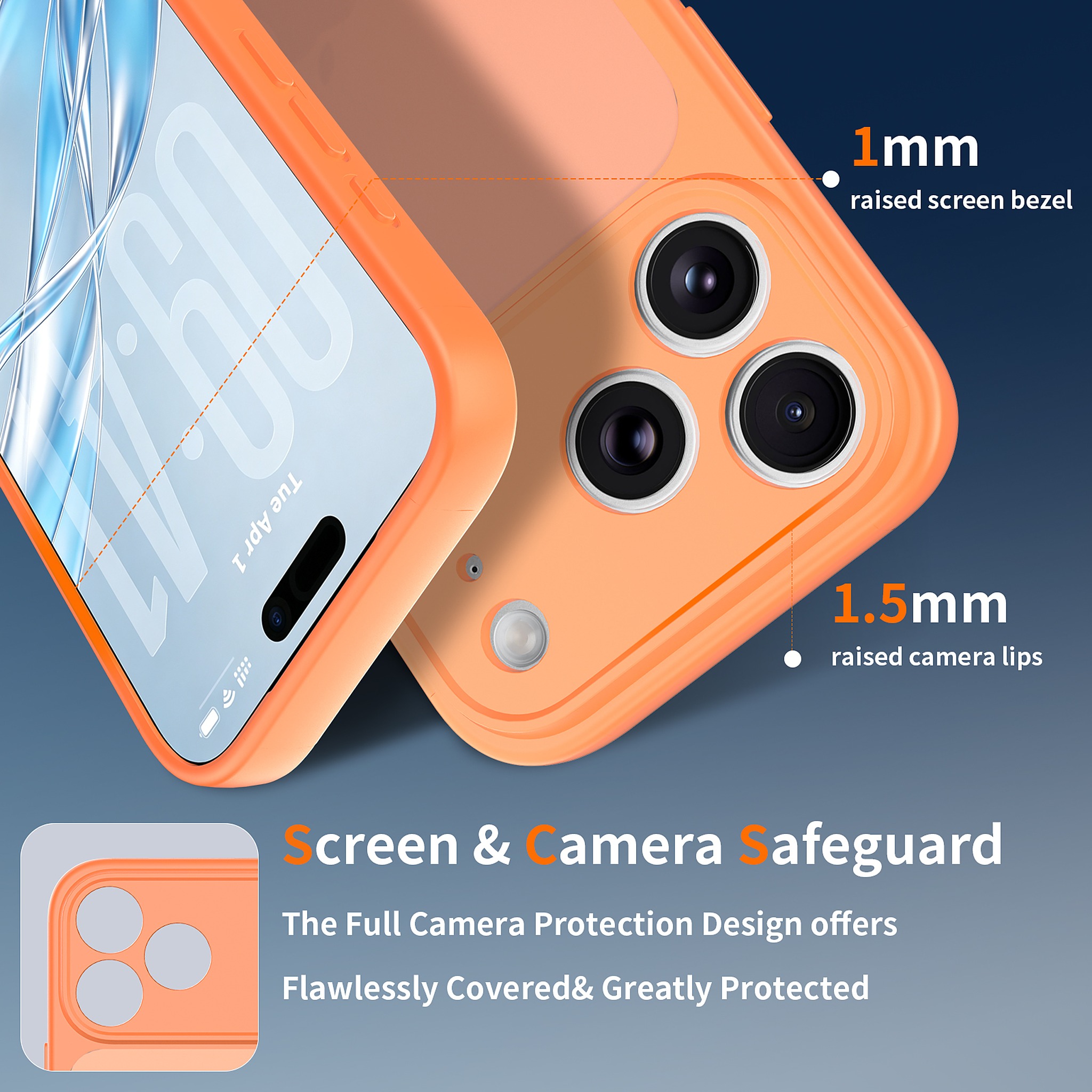 SendaFit Precise-Cutout Matte Skin-Feel Case for iPhone 18 Pro detail 11