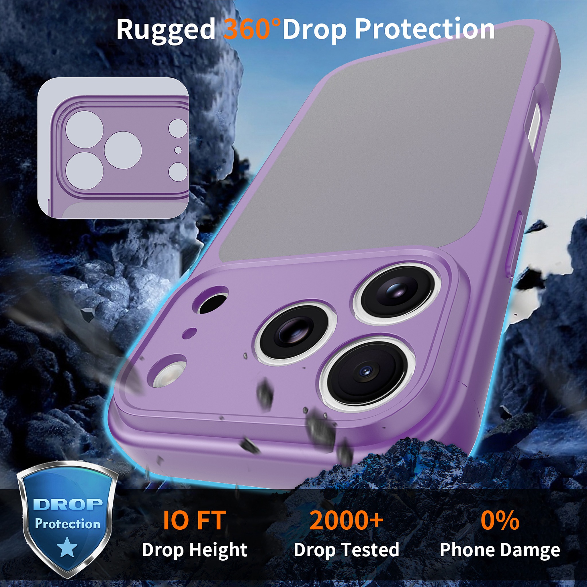 SendaFit Precise-Cutout Matte Skin-Feel Case for iPhone 18 Pro detail 16