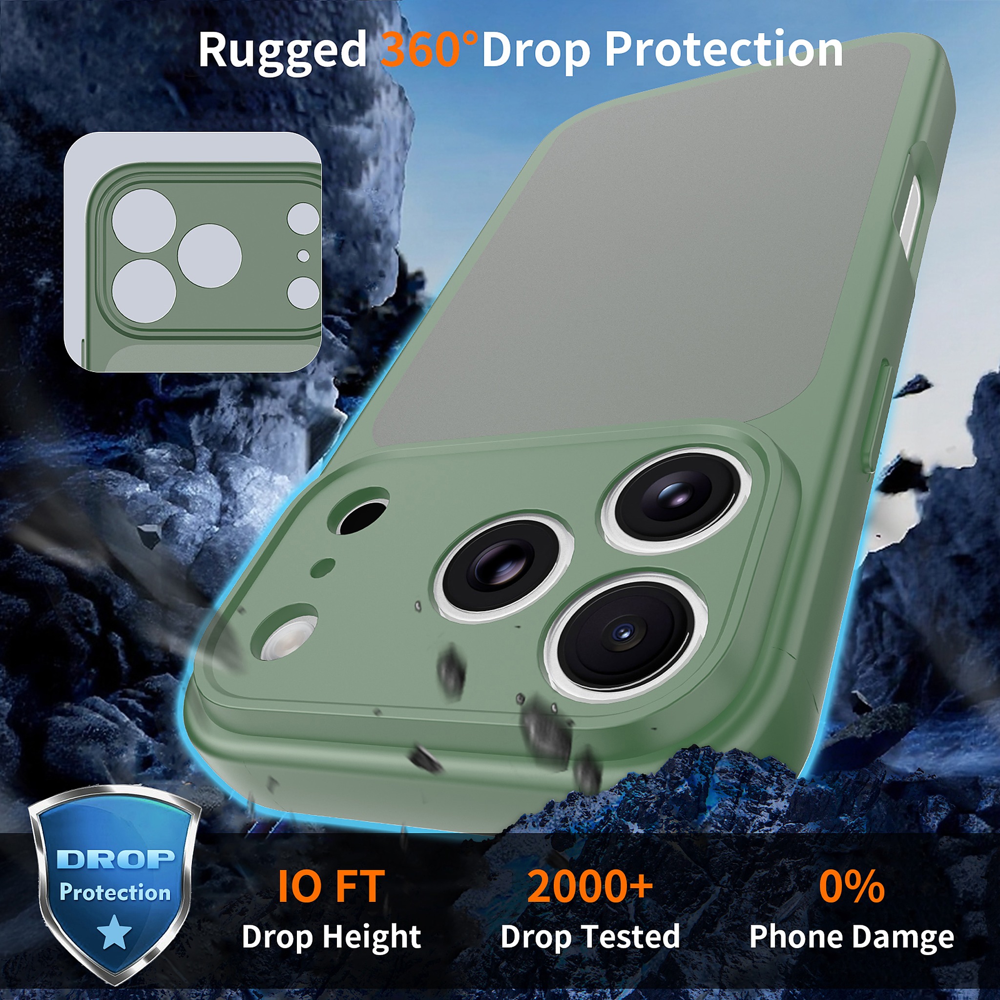SendaFit Precise-Cutout Matte Skin-Feel Case for iPhone 18 Pro detail 19