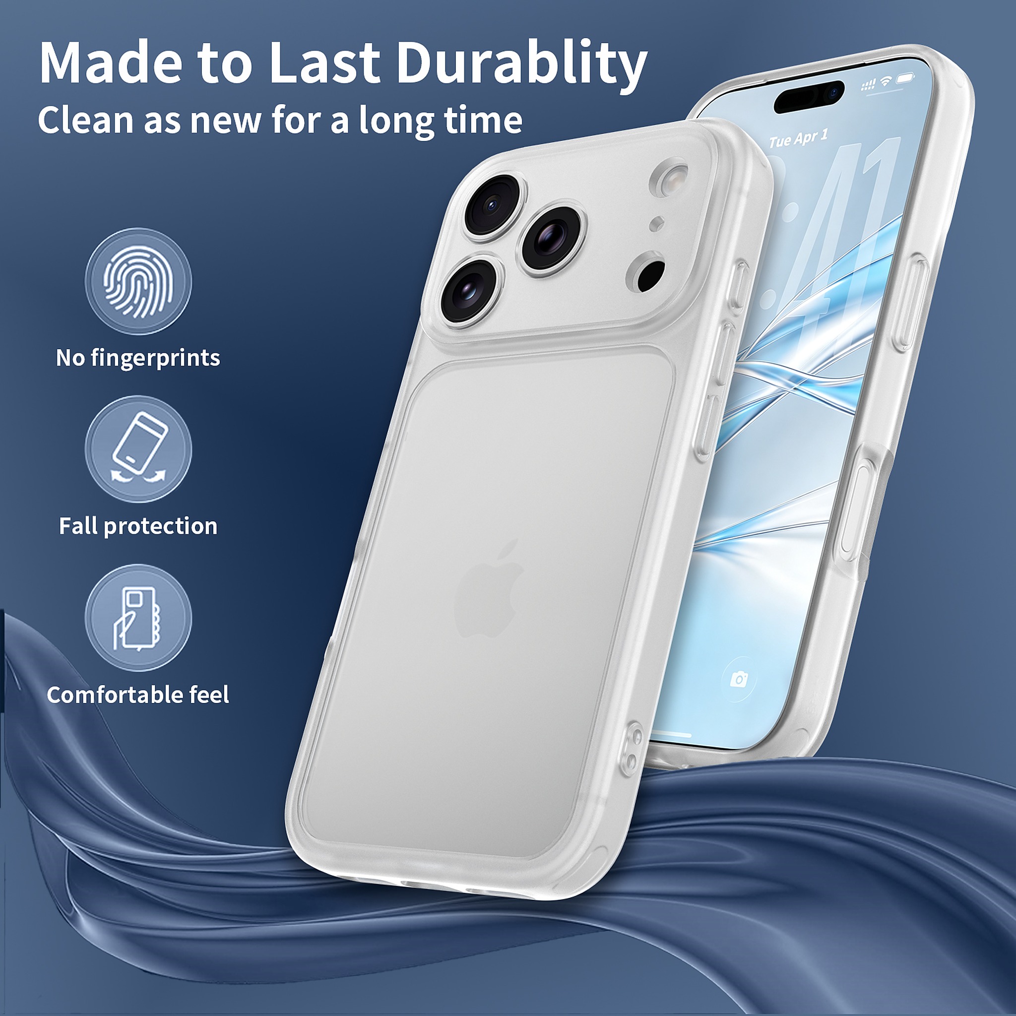SendaFit Precise-Cutout Matte Skin-Feel Case for iPhone 18 Pro detail 33