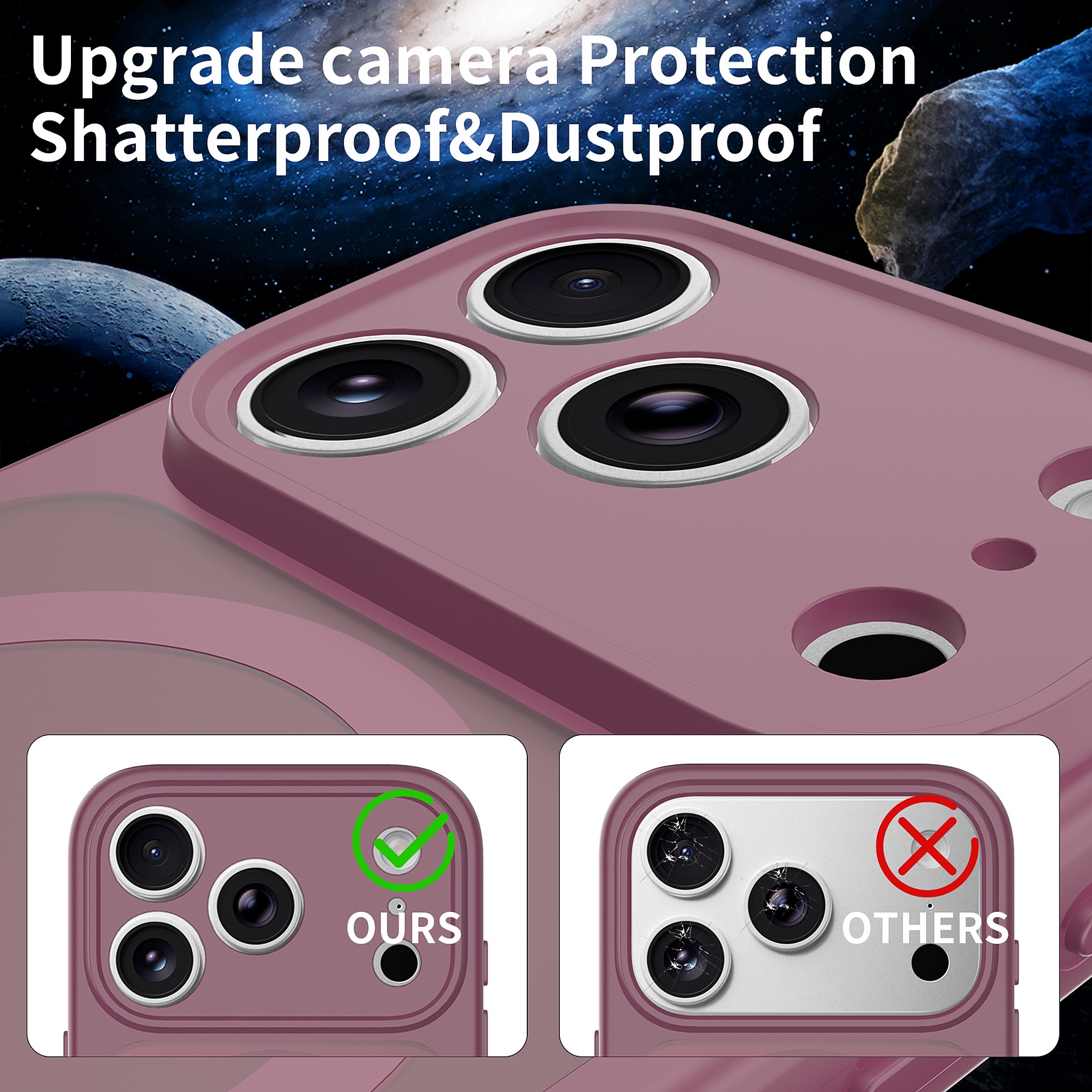 SendaFit Precise-Cutout Matte Skin-Feel MagSafe Case for iPhone 18 Pro detail 38