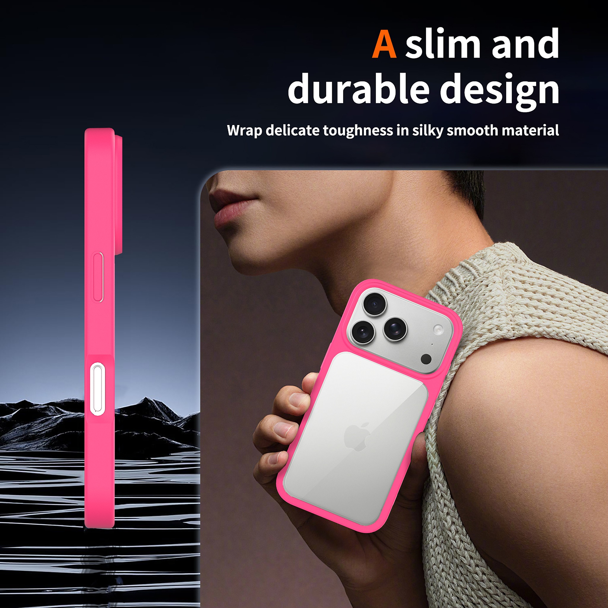 SendaFit Clear Two-in-One Case for iPhone 17 Pro & 18 Pro detail 32