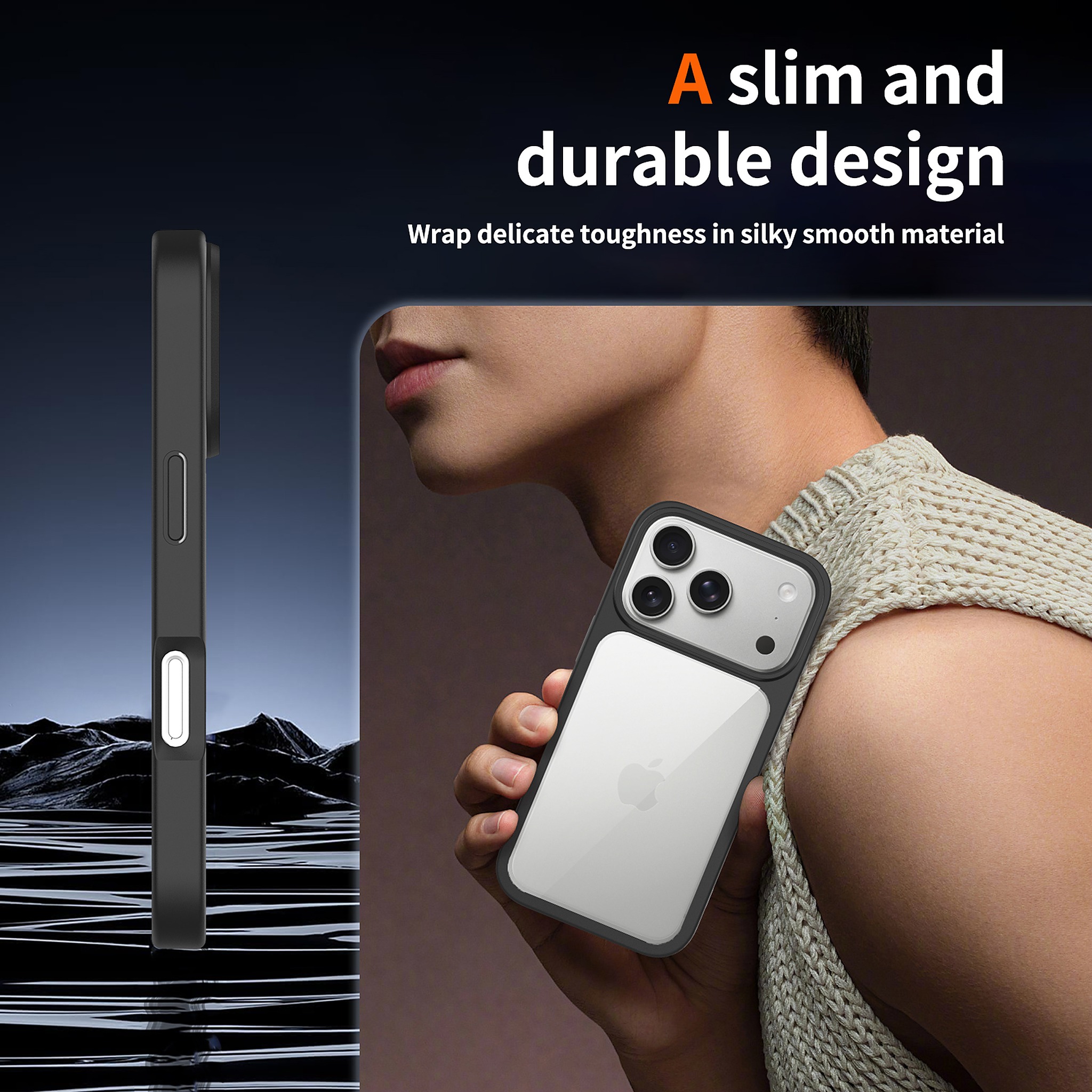 SendaFit Clear Two-in-One Case for iPhone 17 Pro & 18 Pro detail 37
