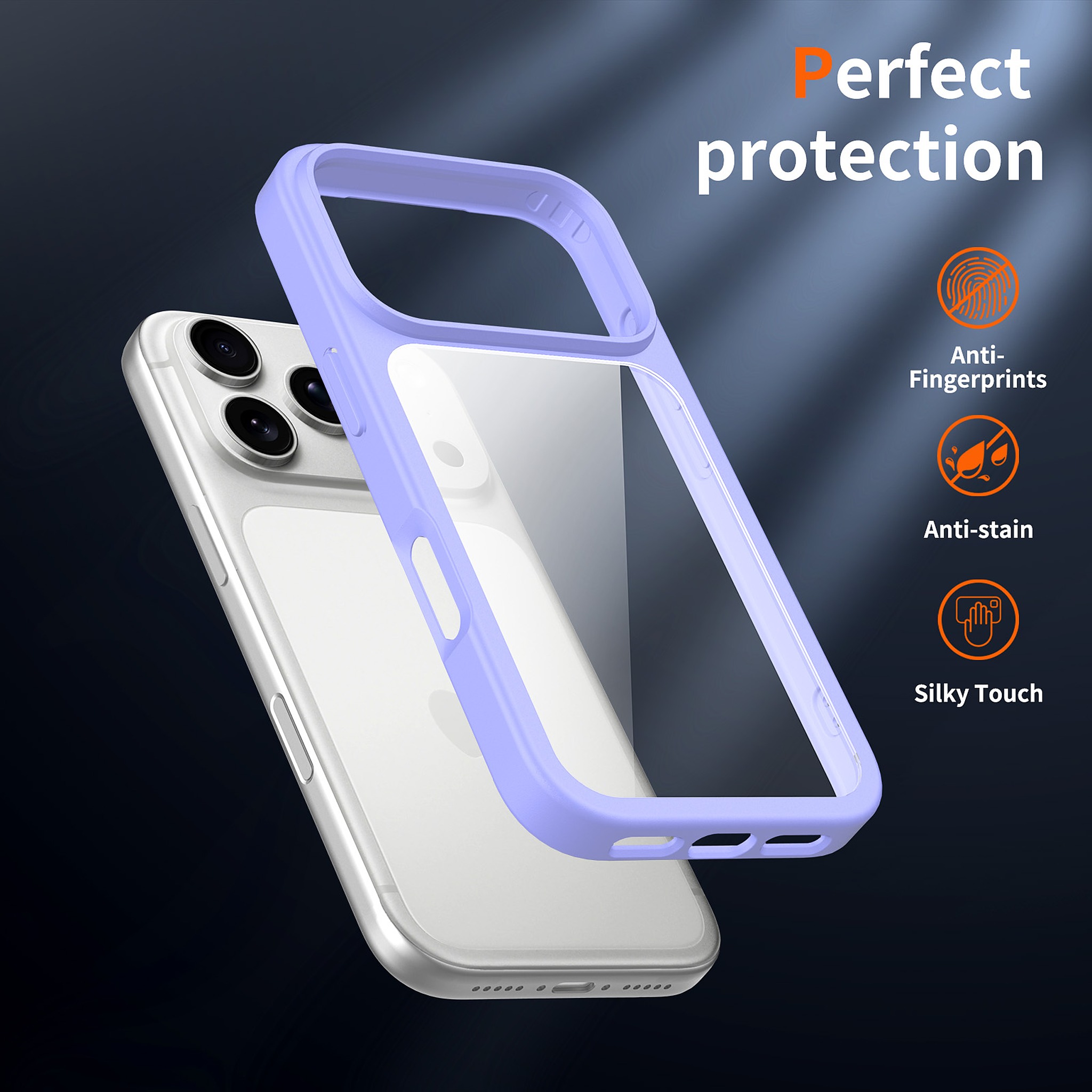 SendaFit Clear Two-in-One Case for iPhone 17 Pro & 18 Pro detail 6