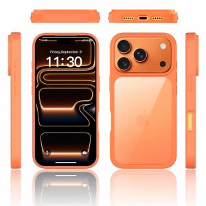 SendaFit Clear Two-in-One Case for iPhone 18 Pro (Fits iPhone 17 Pro)