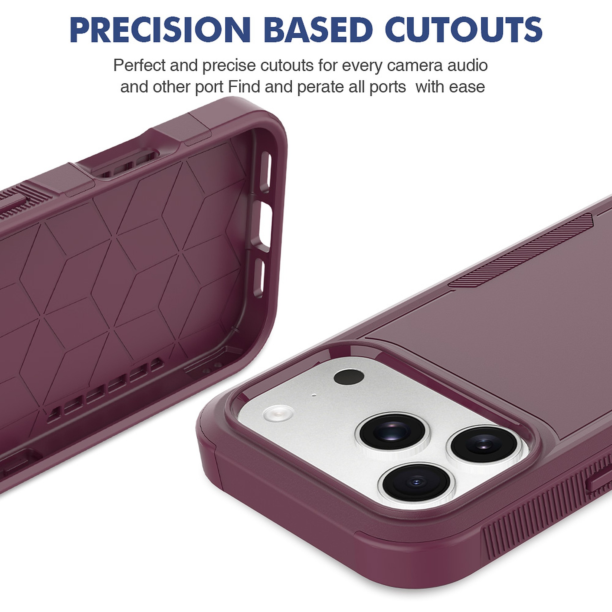 SendaFit Rugged Dual-Layer Case for iPhone 17 Pro & 18 Pro detail 13