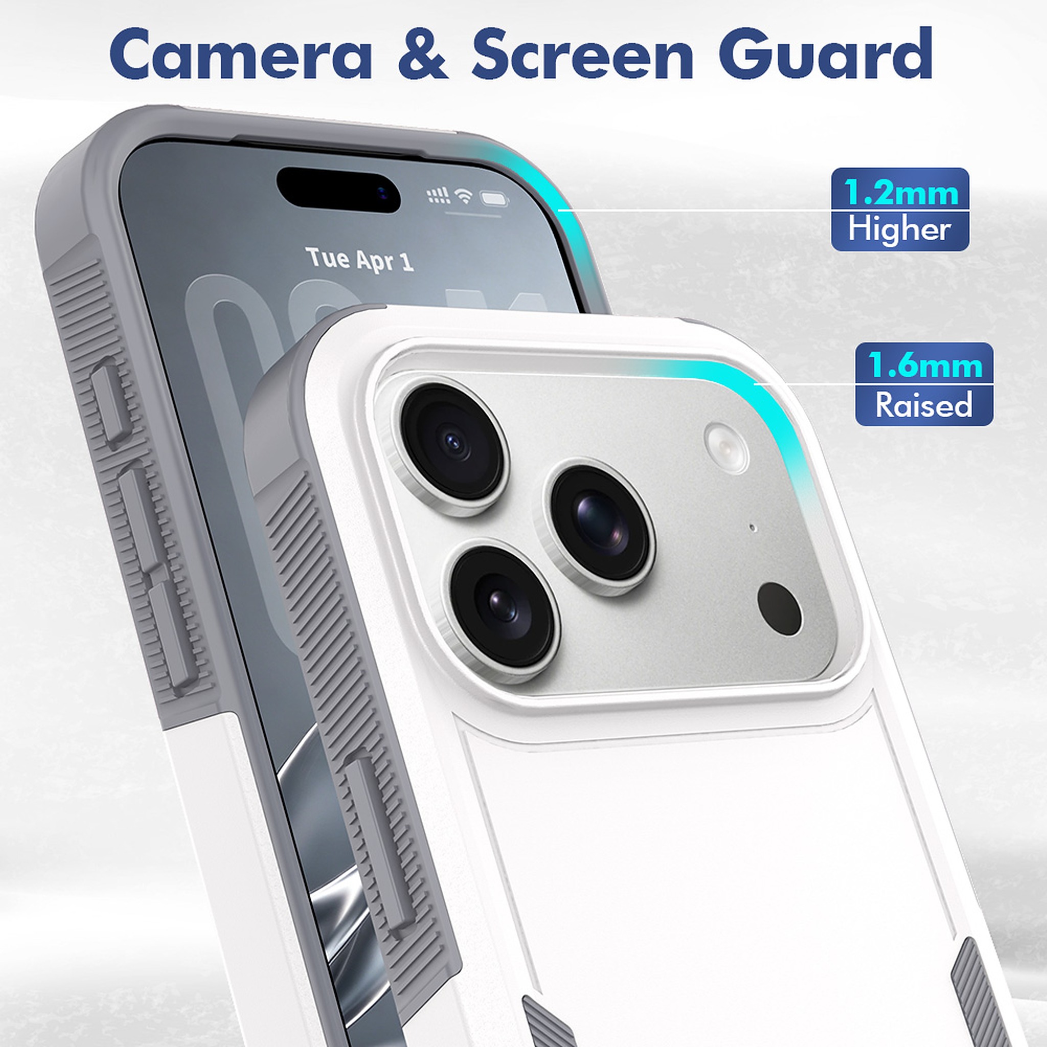 SendaFit Rugged Dual-Layer Case for iPhone 17 Pro & 18 Pro detail 21