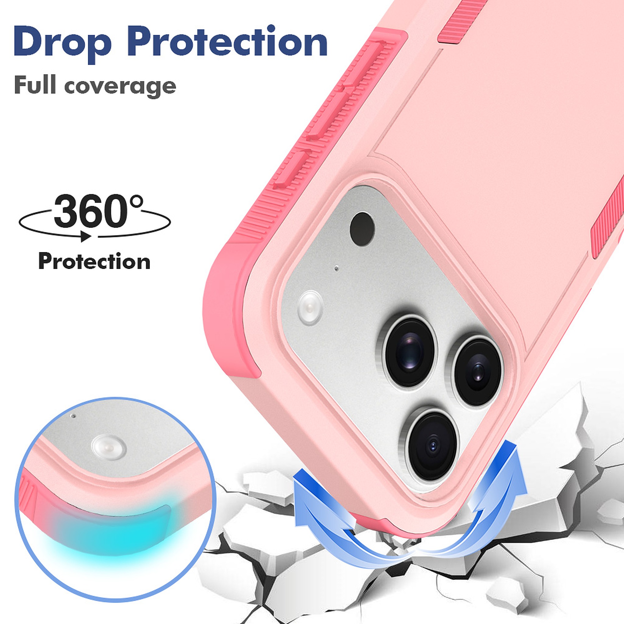 SendaFit Rugged Dual-Layer Case for iPhone 17 Pro & 18 Pro detail 29