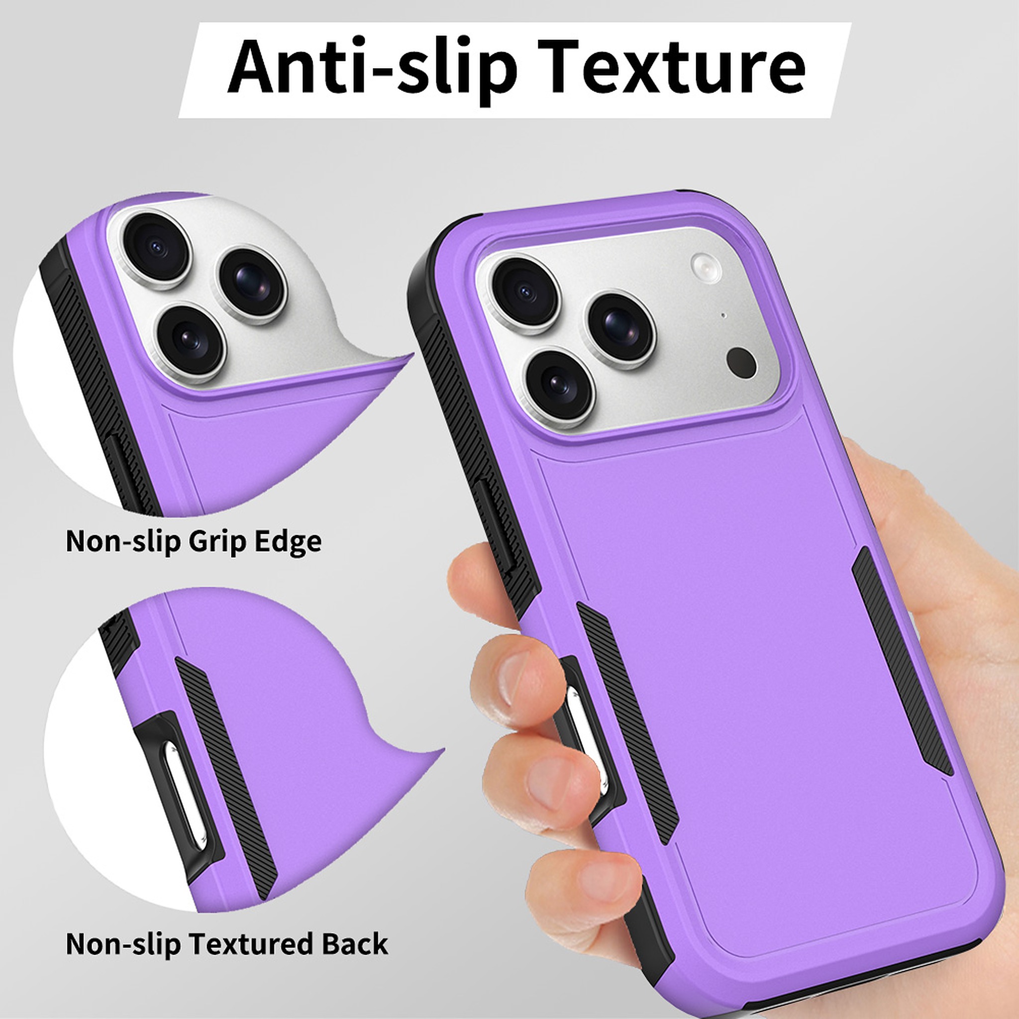 SendaFit Rugged Dual-Layer Case for iPhone 17 Pro & 18 Pro detail 35
