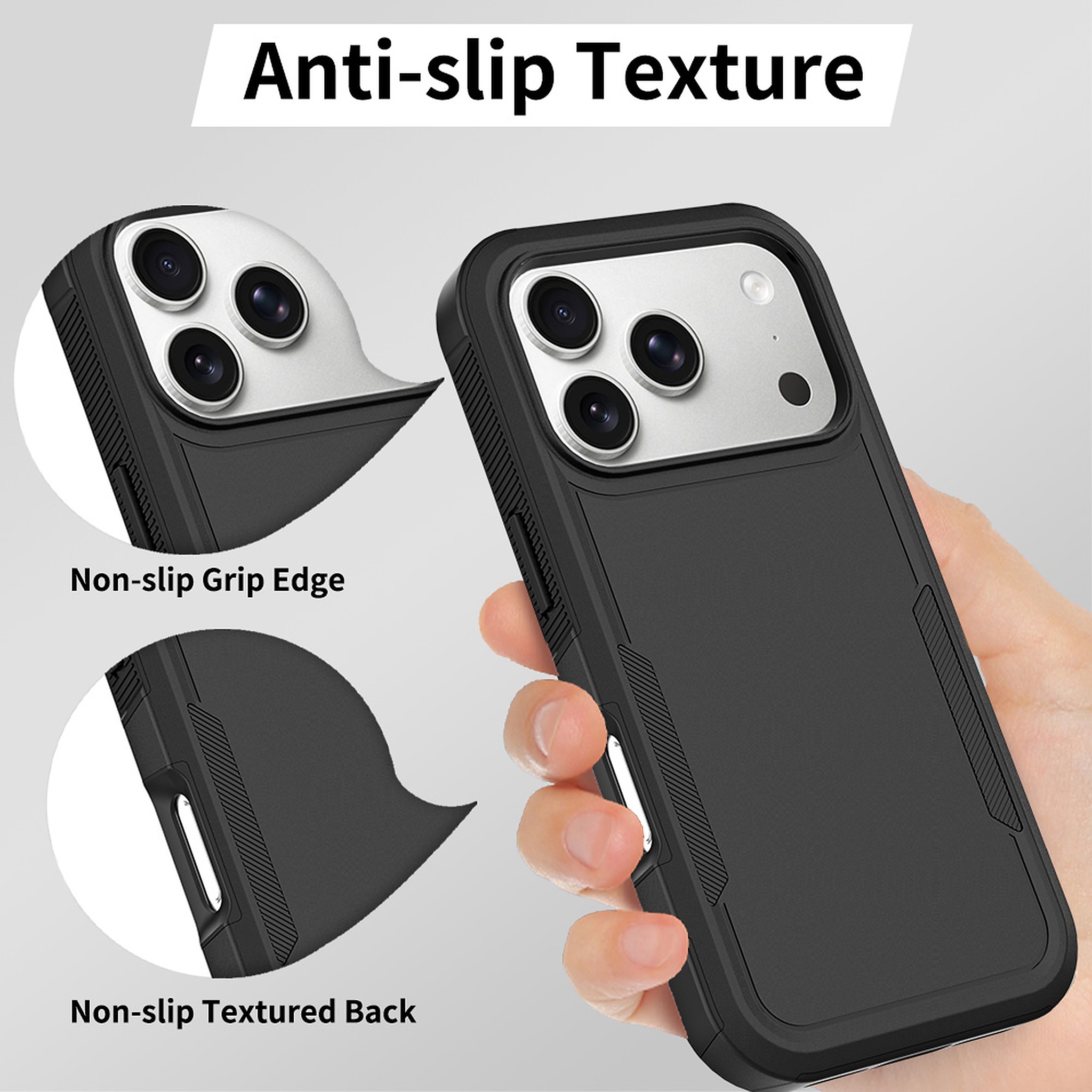 SendaFit Rugged Dual-Layer Case for iPhone 17 Pro & 18 Pro detail 55