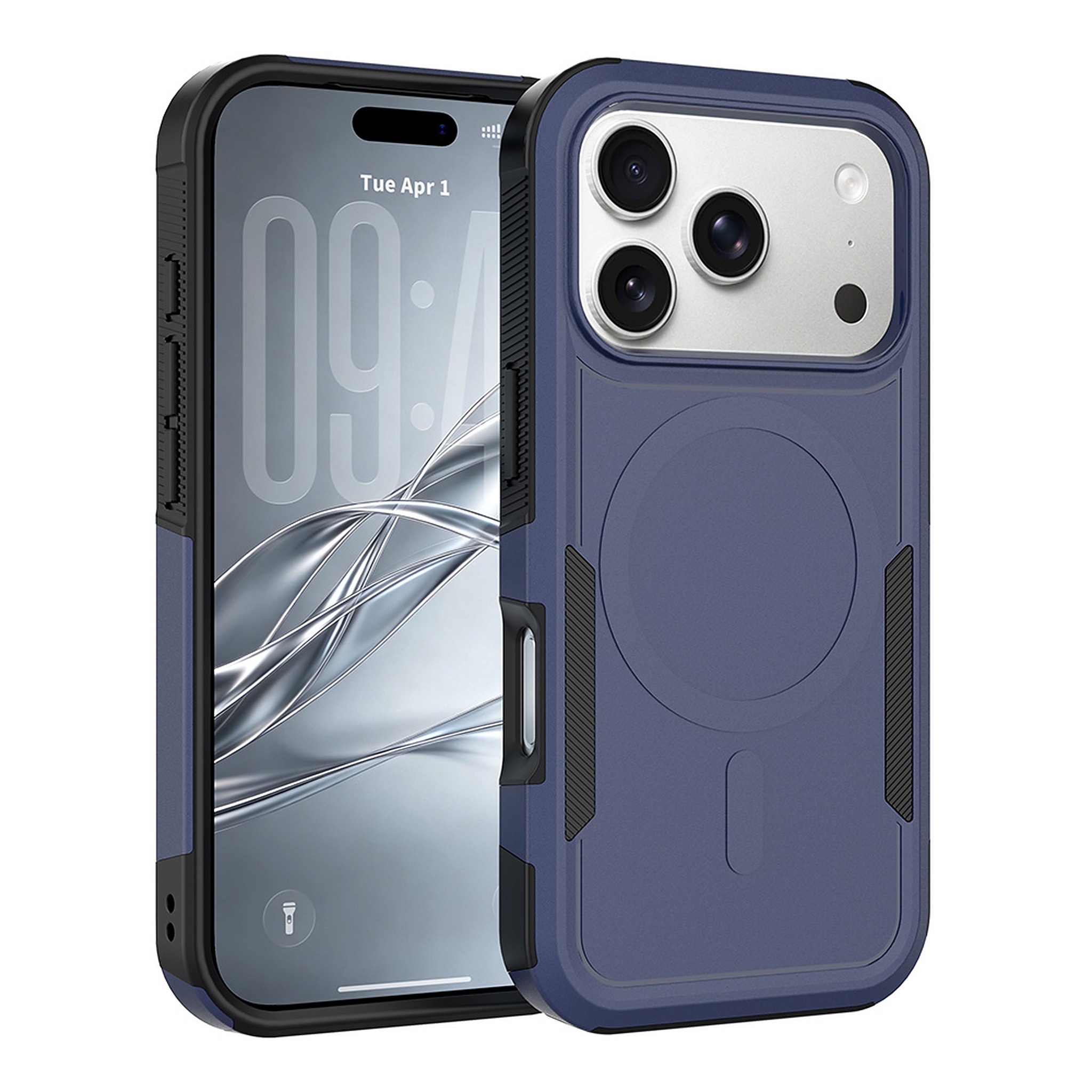 SendaFit Rugged Dual-Layer MagSafe Case for iPhone 18 Pro (Fits iPhone 17 Pro) - Royal Blue