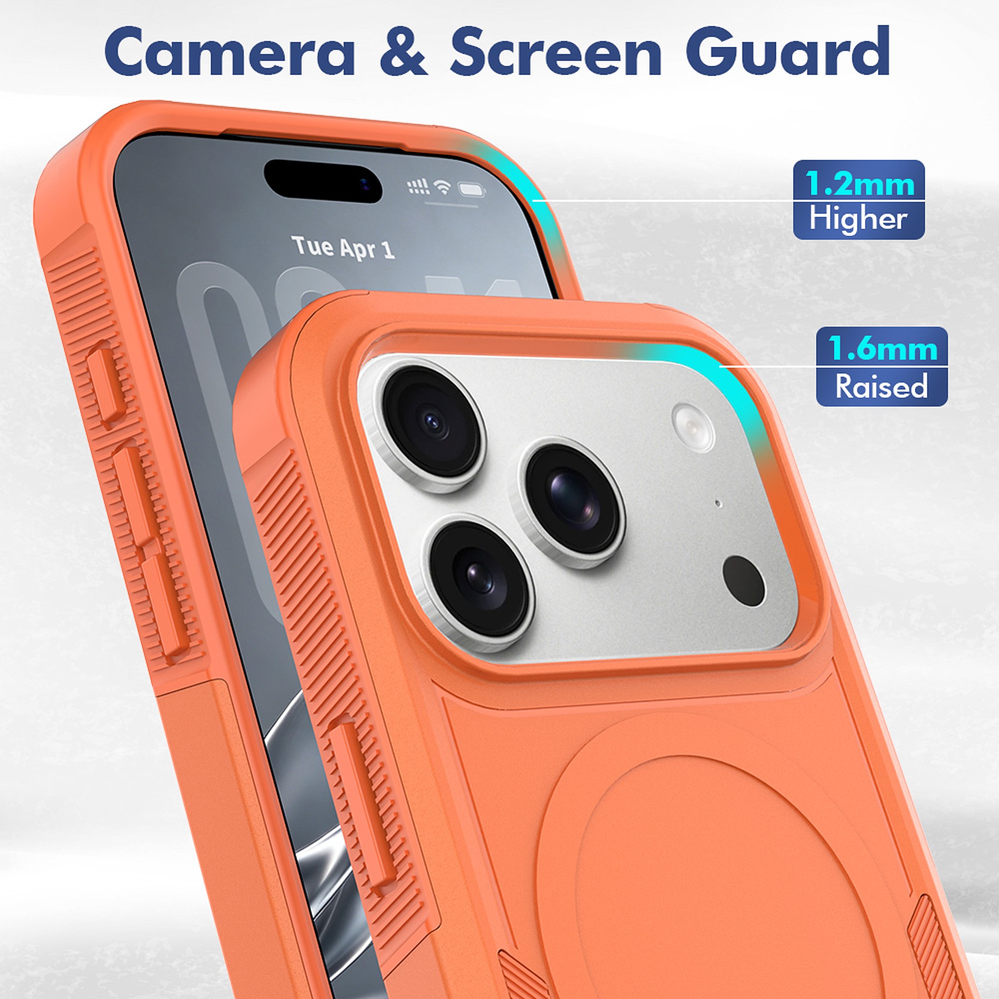 SendaFit Rugged Dual-Layer MagSafe Case for iPhone 17 Pro & 18 Pro detail 19