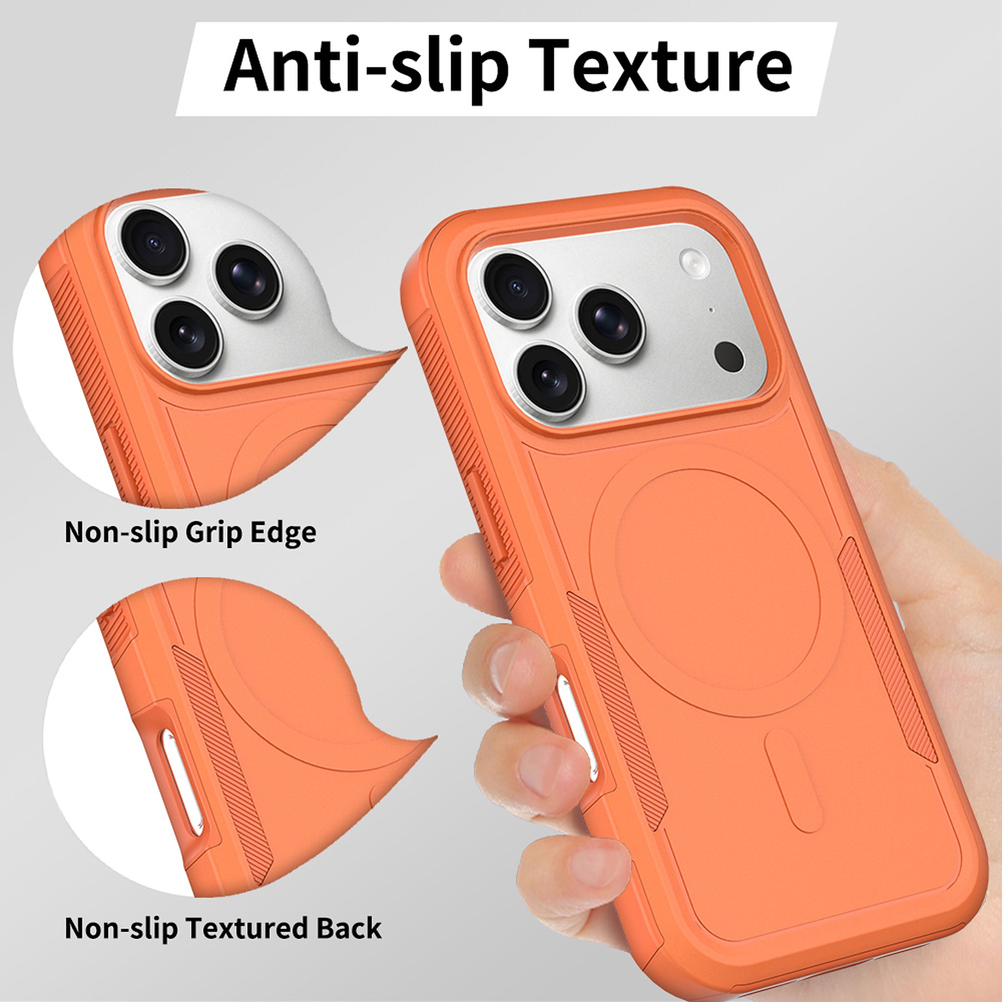 SendaFit Rugged Dual-Layer MagSafe Case for iPhone 17 Pro & 18 Pro detail 23