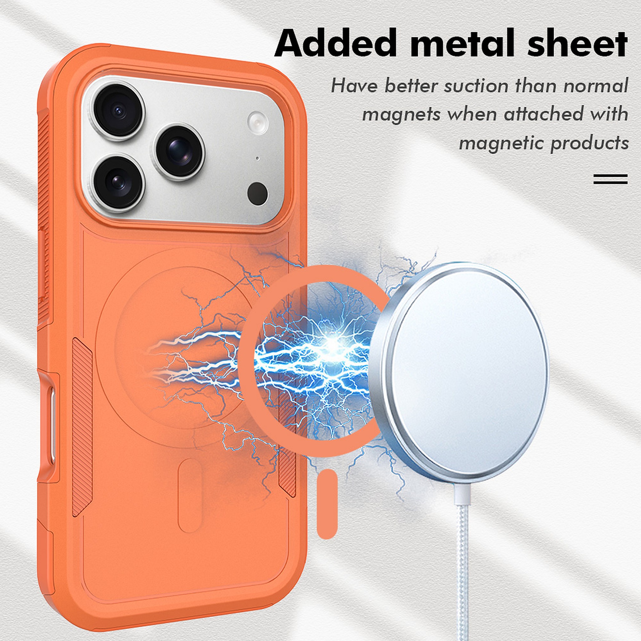 SendaFit Rugged Dual-Layer MagSafe Case for iPhone 17 Pro & 18 Pro detail 24