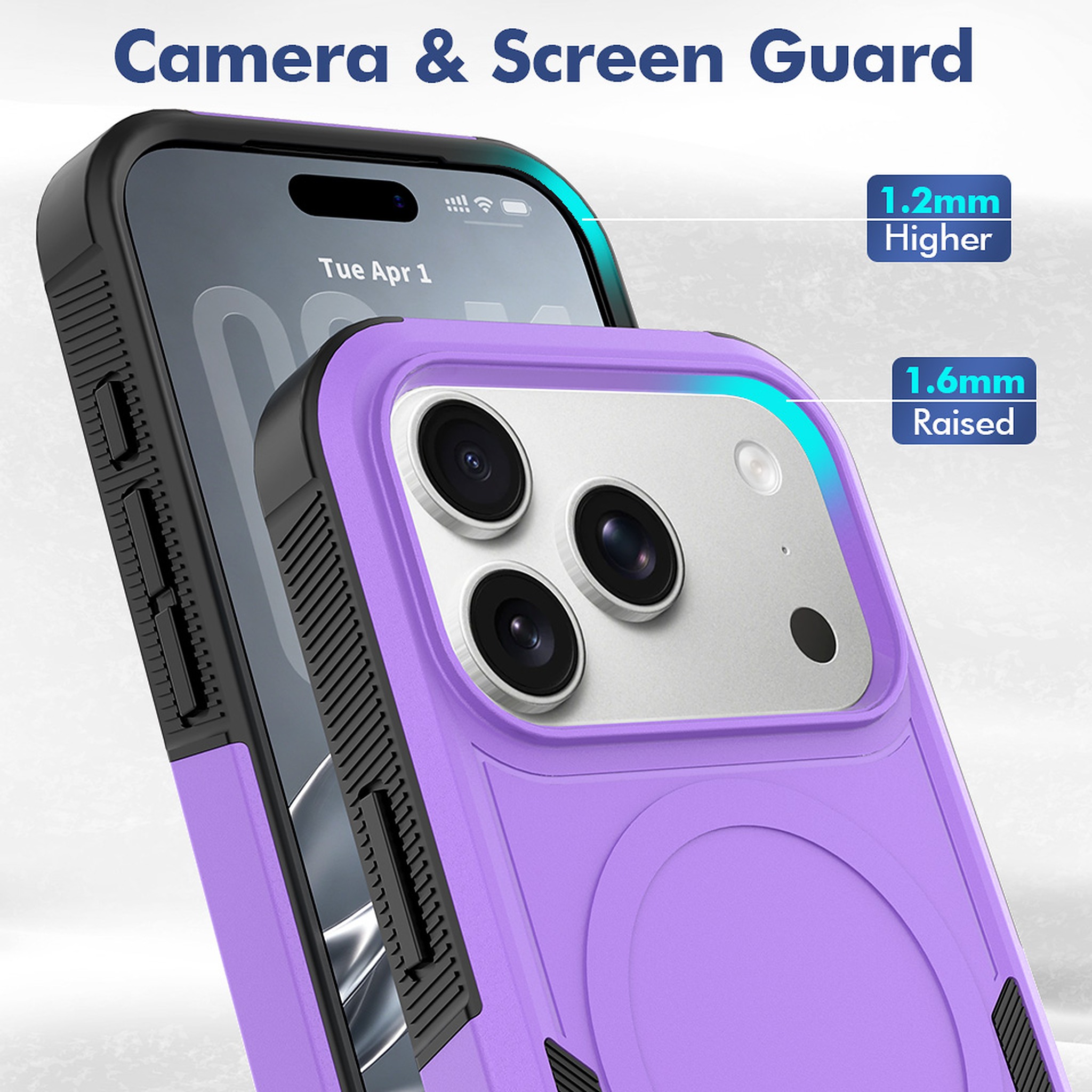 SendaFit Rugged Dual-Layer MagSafe Case for iPhone 17 Pro & 18 Pro detail 37