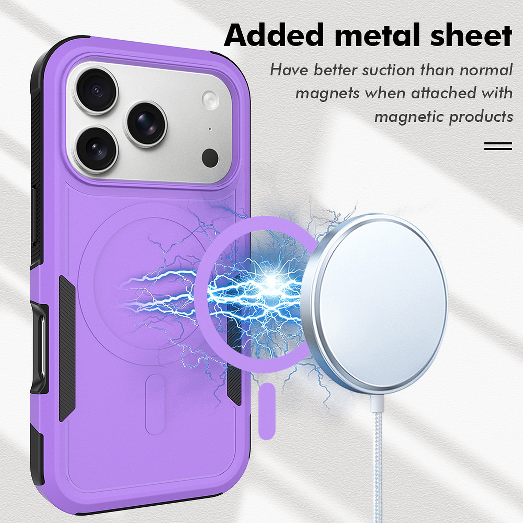 SendaFit Rugged Dual-Layer MagSafe Case for iPhone 17 Pro & 18 Pro detail 42
