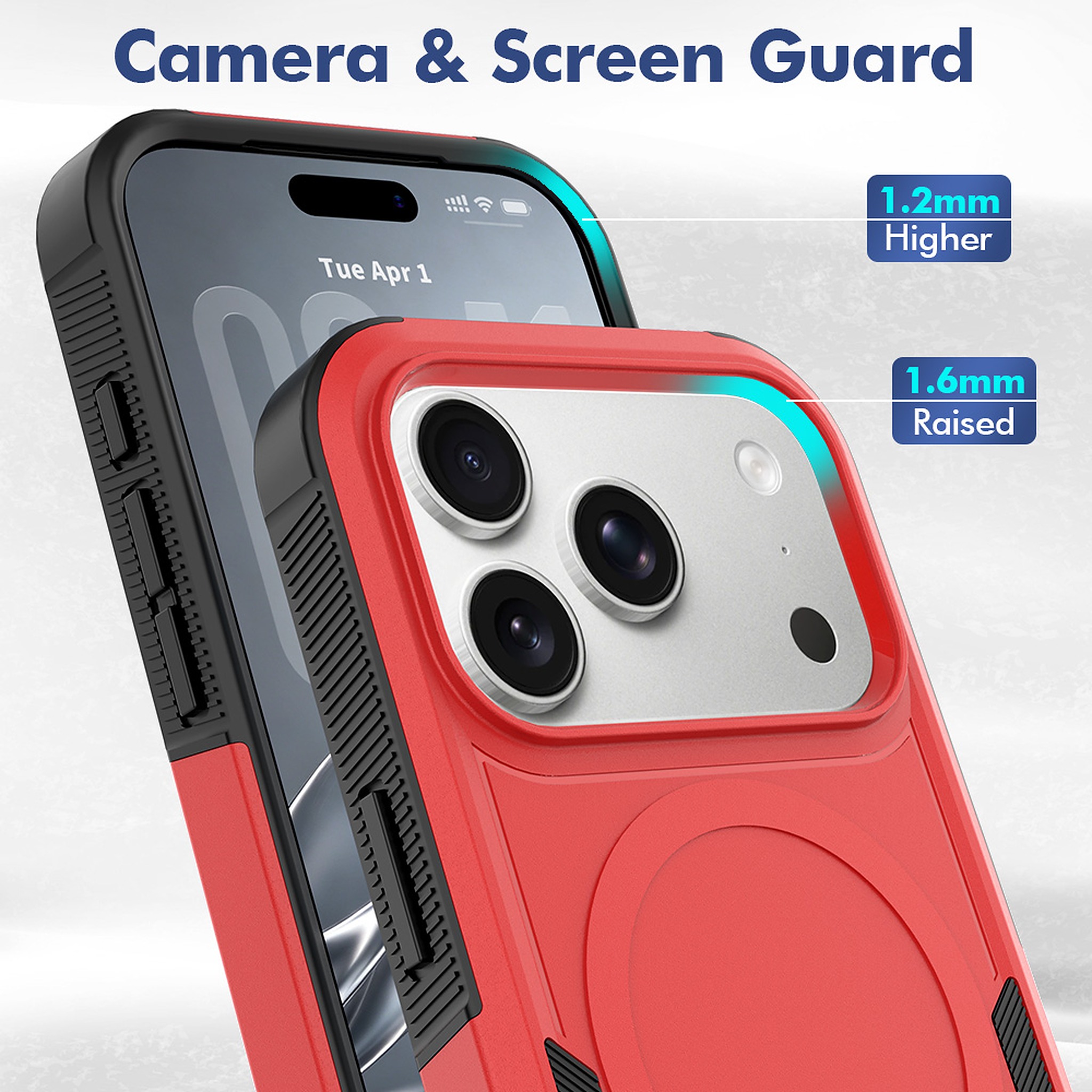 SendaFit Rugged Dual-Layer MagSafe Case for iPhone 17 Pro & 18 Pro detail 43