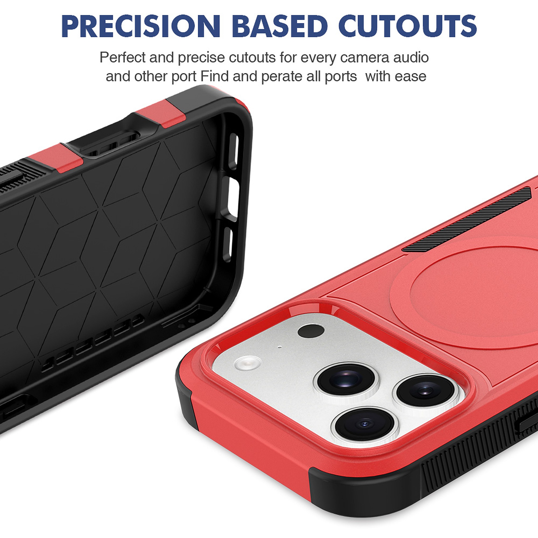SendaFit Rugged Dual-Layer MagSafe Case for iPhone 17 Pro & 18 Pro detail 45