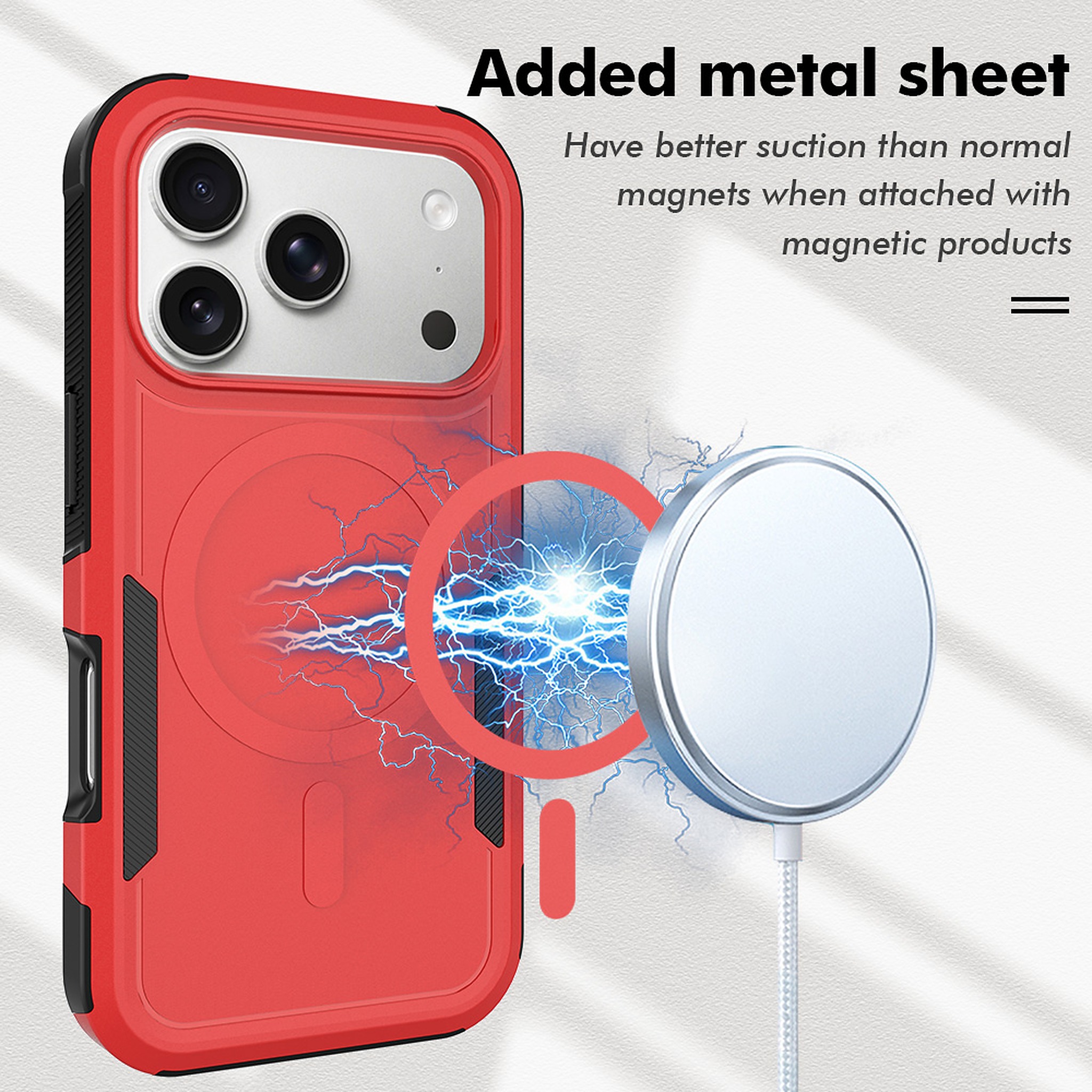 SendaFit Rugged Dual-Layer MagSafe Case for iPhone 17 Pro & 18 Pro detail 48