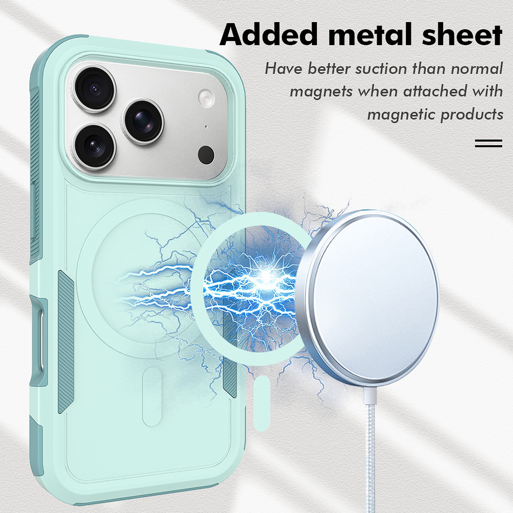 SendaFit Rugged Dual-Layer MagSafe Case for iPhone 17 Pro & 18 Pro detail 54
