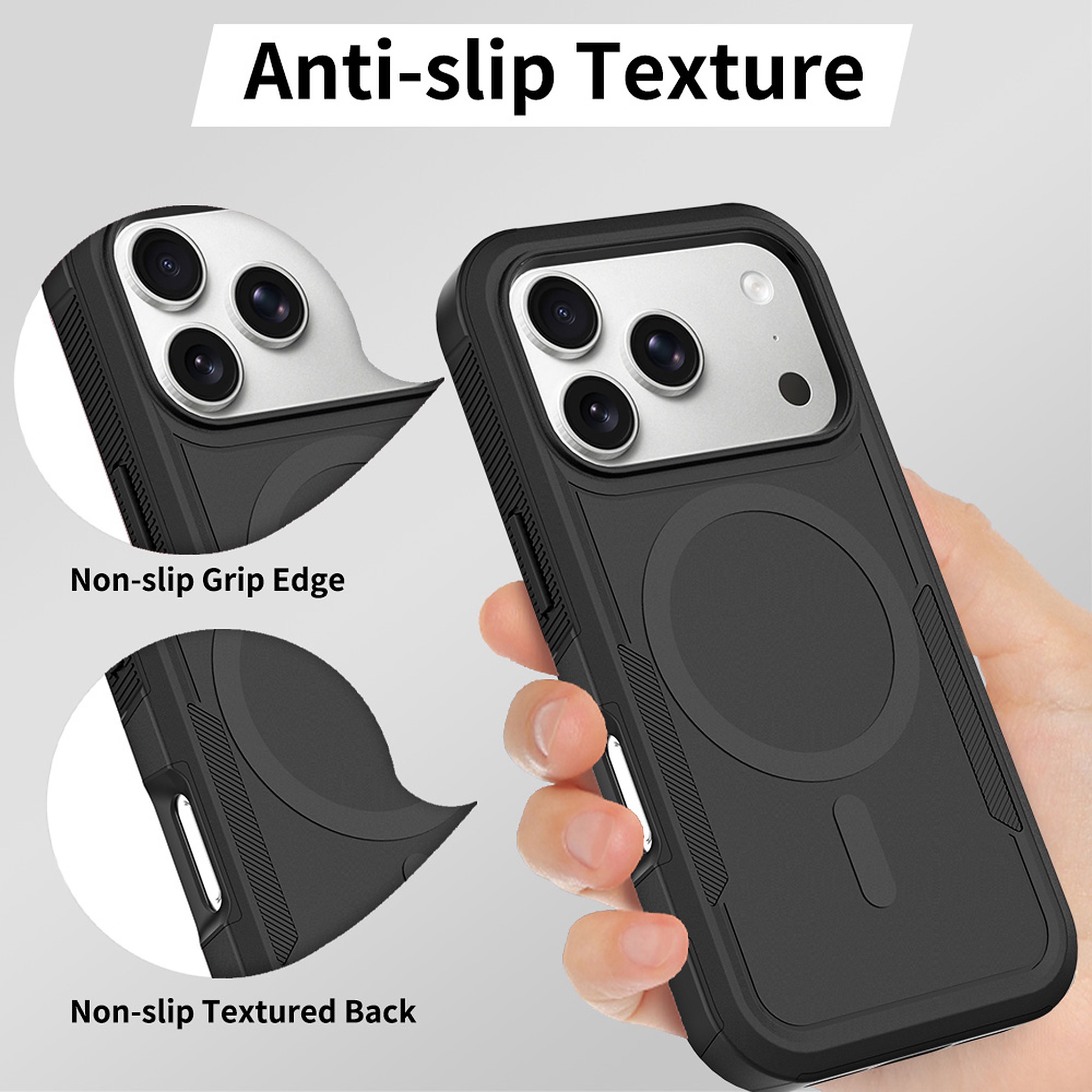 SendaFit Rugged Dual-Layer MagSafe Case for iPhone 17 Pro & 18 Pro detail 65