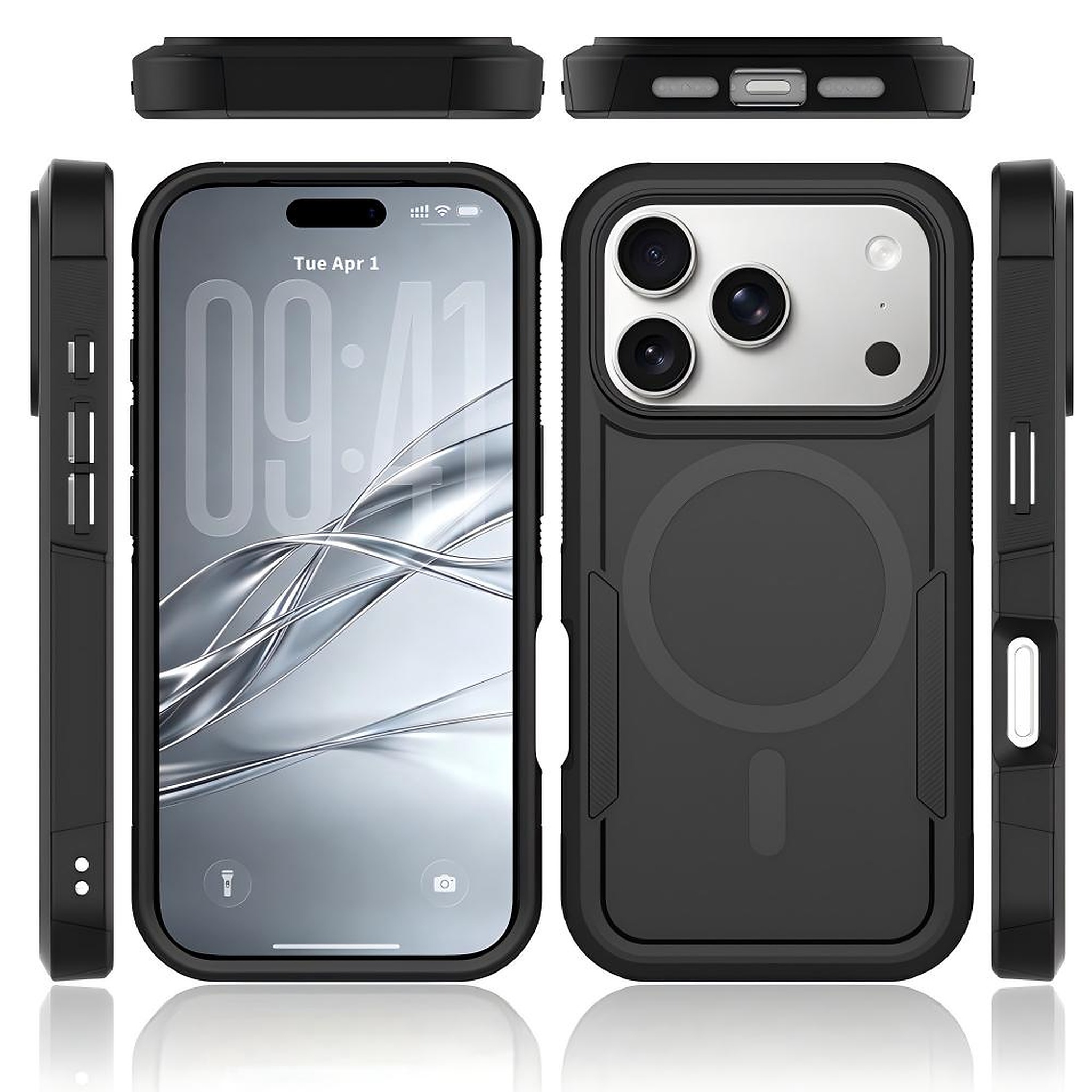 SendaFit Rugged Dual-Layer MagSafe Case for iPhone 18 Pro (Fits iPhone 17 Pro)