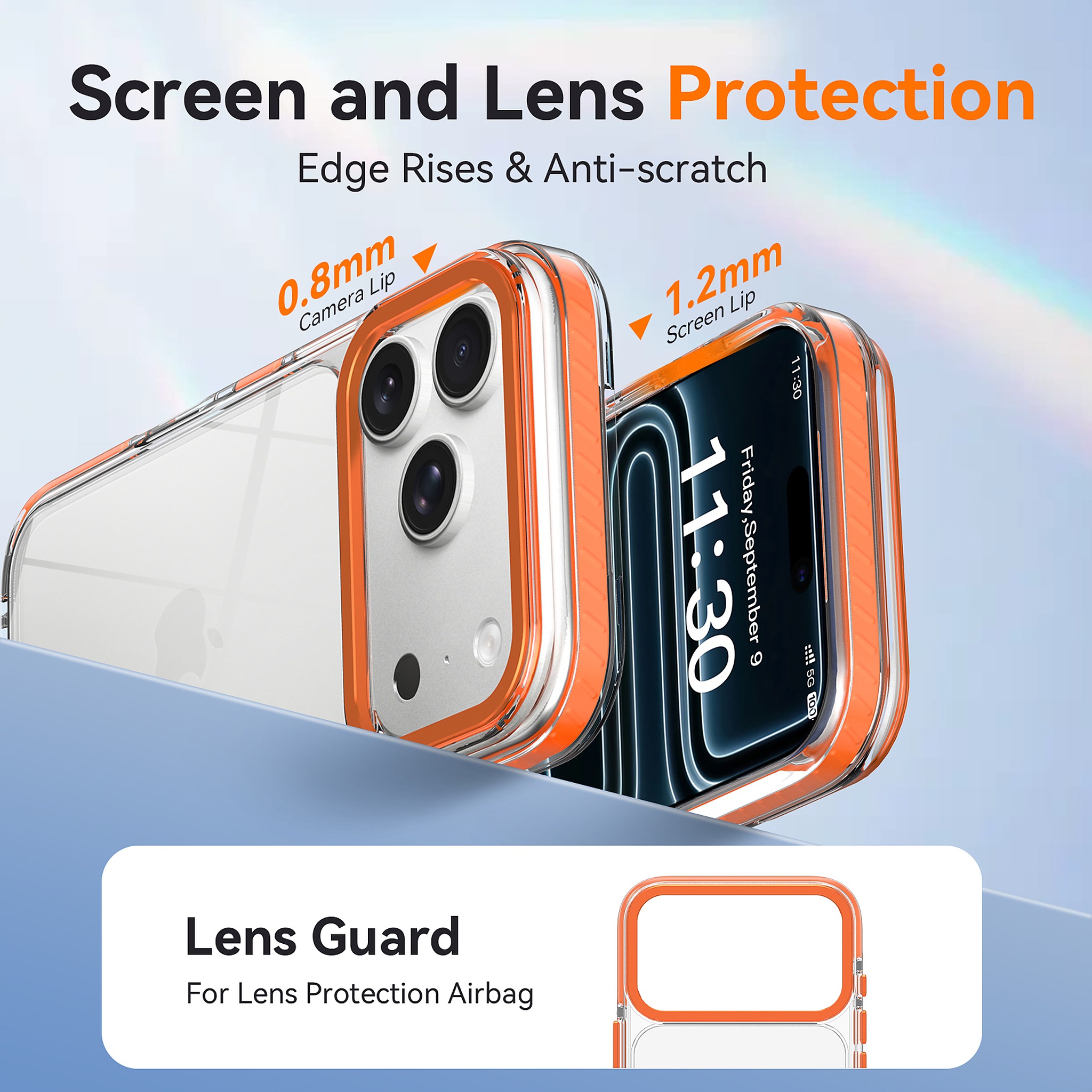 SendaFit Iridescent Two-Tone Case for iPhone 17 Pro & 18 Pro detail 12