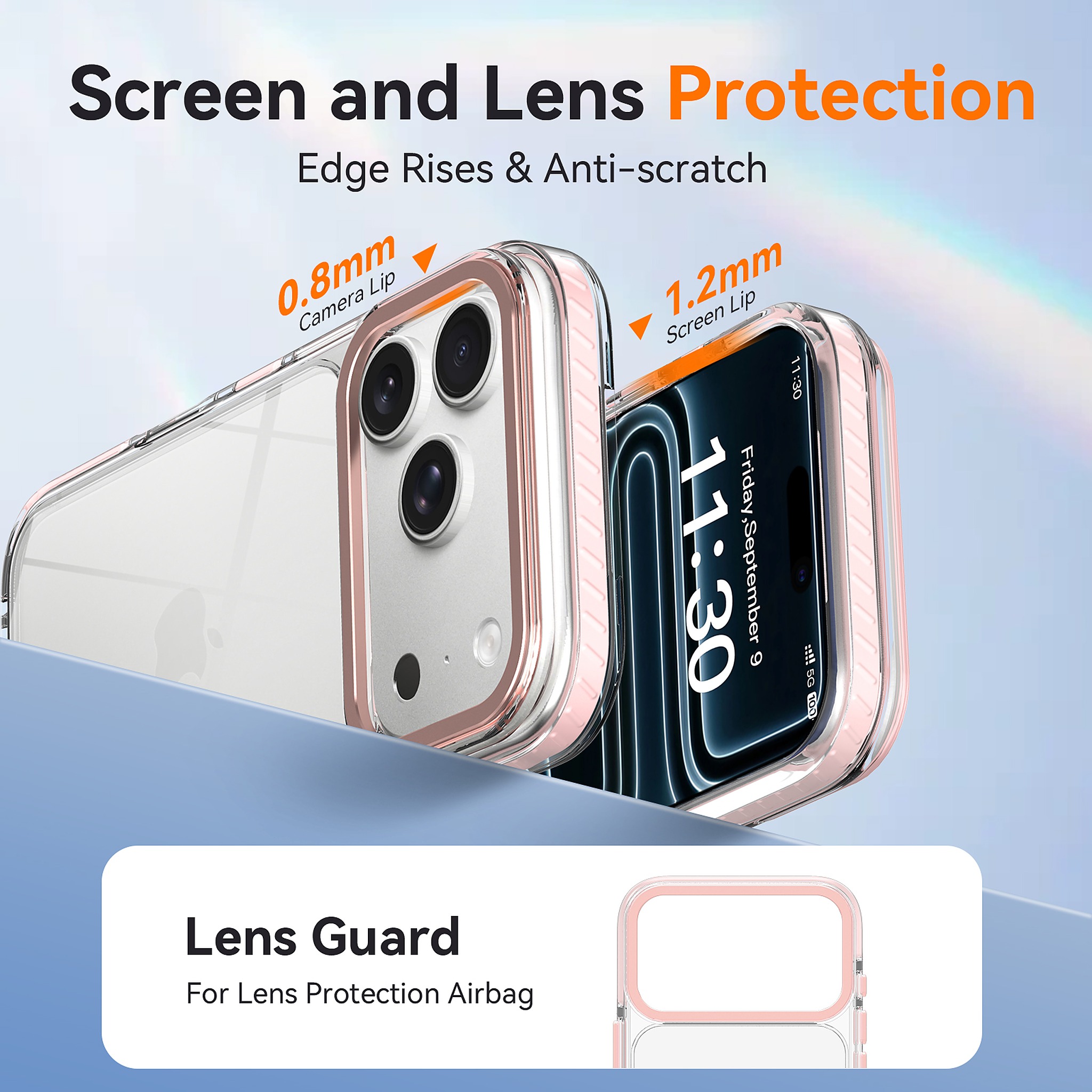 SendaFit Iridescent Two-Tone Case for iPhone 17 Pro & 18 Pro detail 17