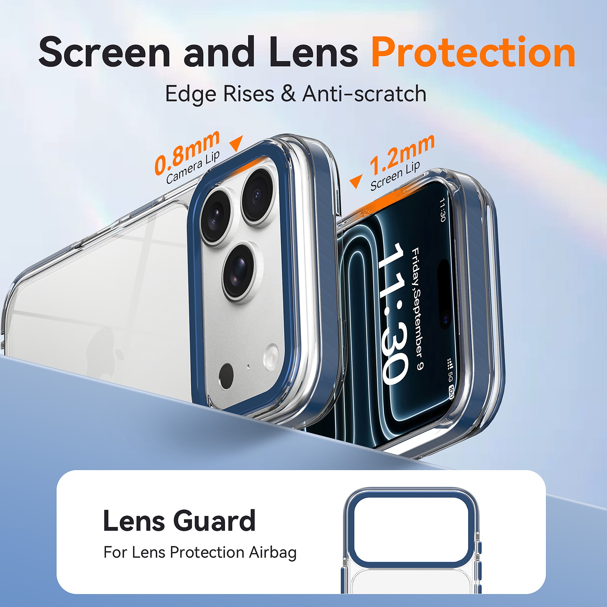 SendaFit Iridescent Two-Tone Case for iPhone 17 Pro & 18 Pro detail 2