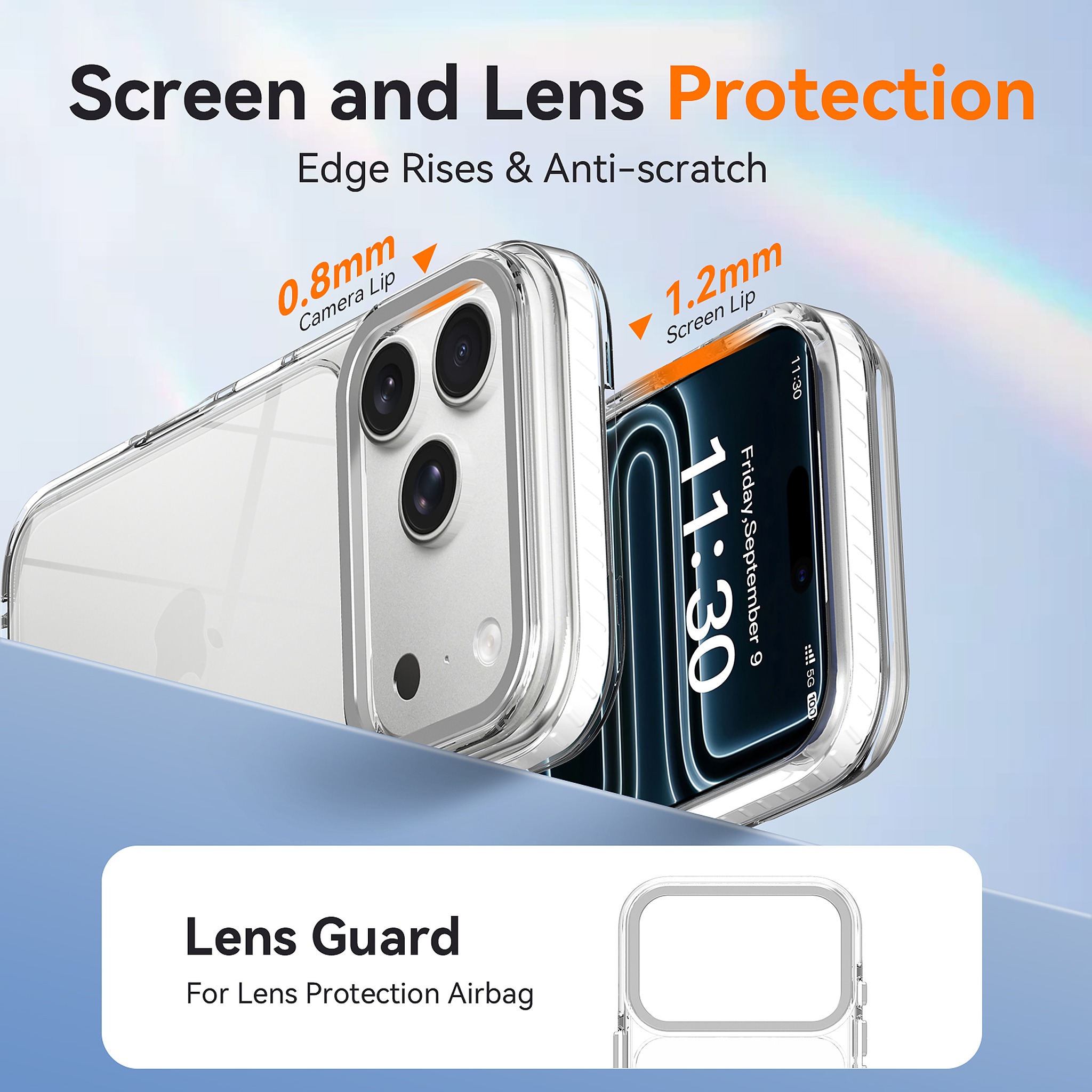 SendaFit Iridescent Two-Tone Case for iPhone 17 Pro & 18 Pro detail 22