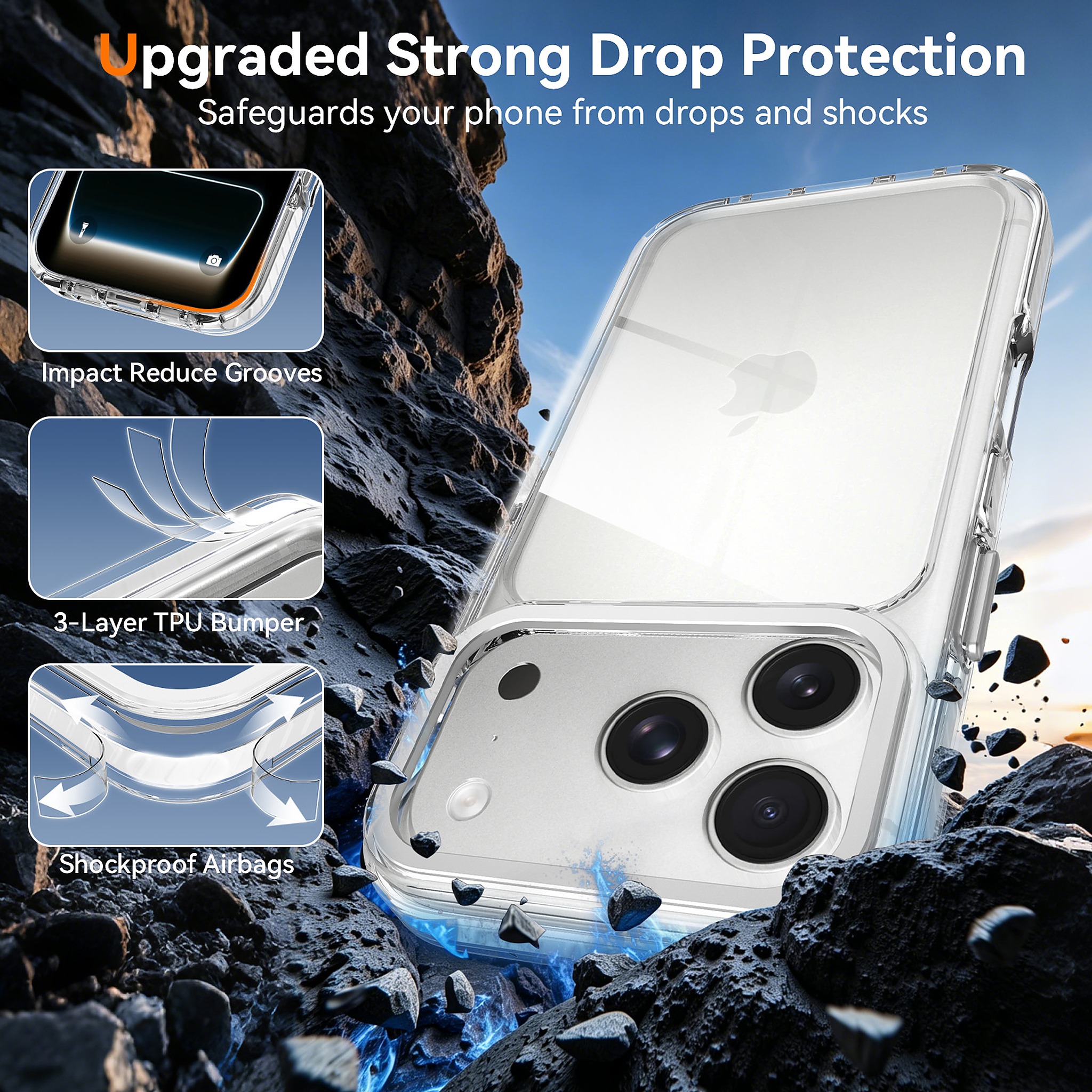 SendaFit Iridescent Two-Tone Case for iPhone 17 Pro & 18 Pro detail 23
